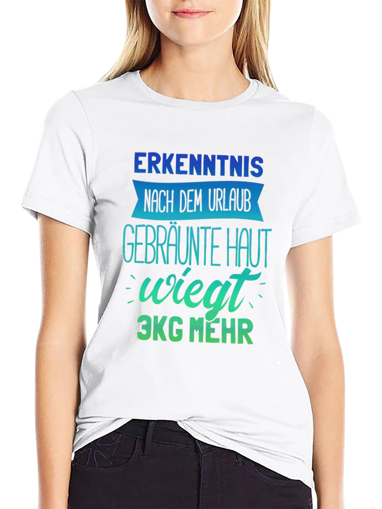 Funny German Tan T-Shirt | Urlaub Beach Vacation Tee