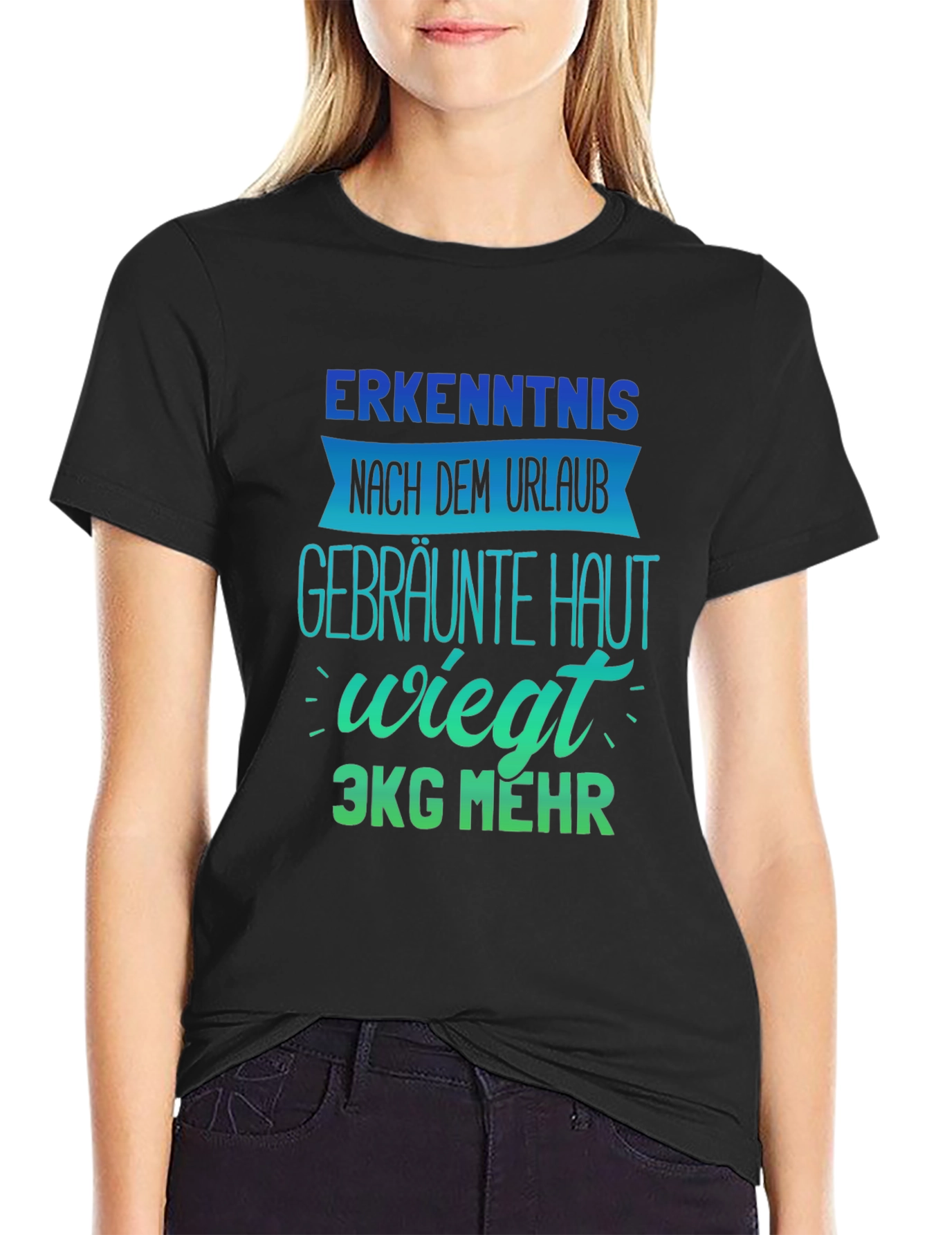 Funny German Tan T-Shirt | Urlaub Beach Vacation Tee