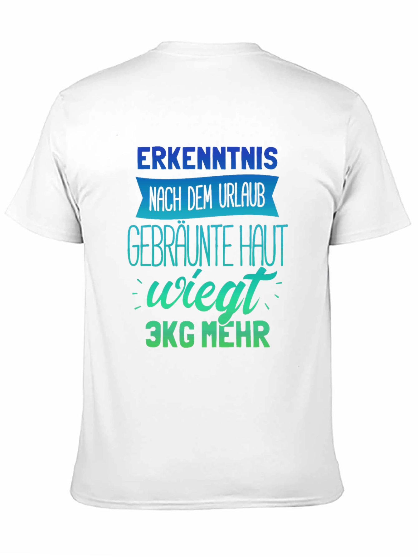 Funny German Tan T-Shirt | Urlaub Beach Vacation Tee