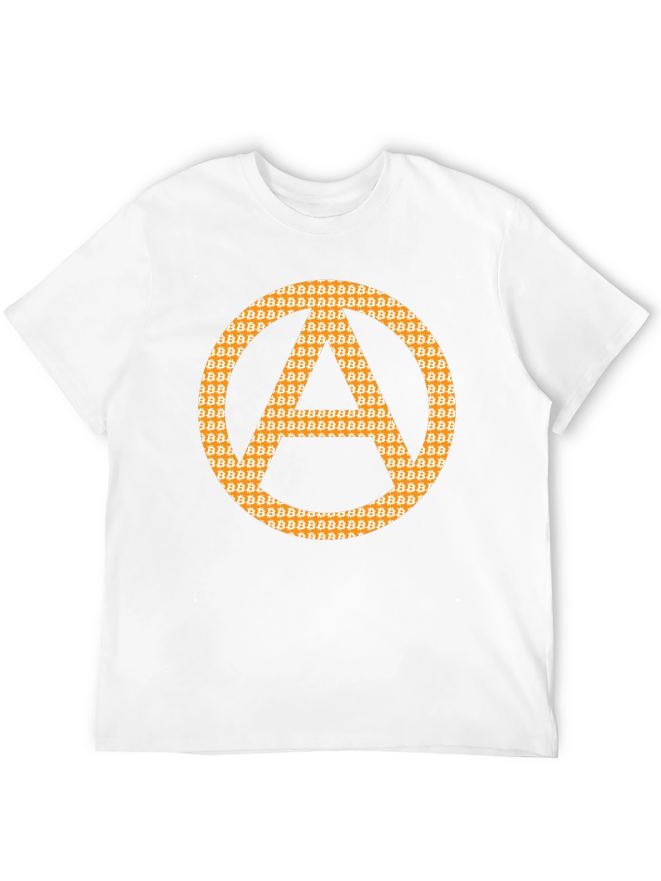 Bitcoin Anarchy Symbol Graphic Tee
