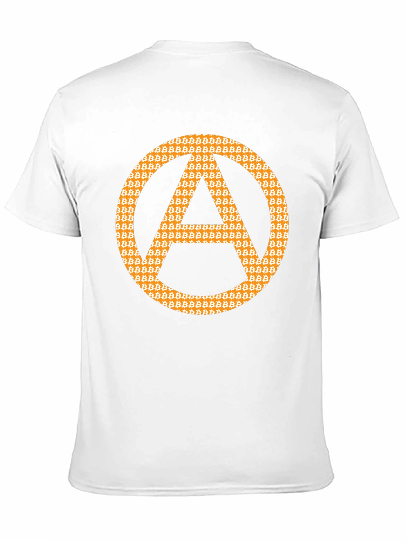 Bitcoin Anarchy Symbol Graphic Tee
