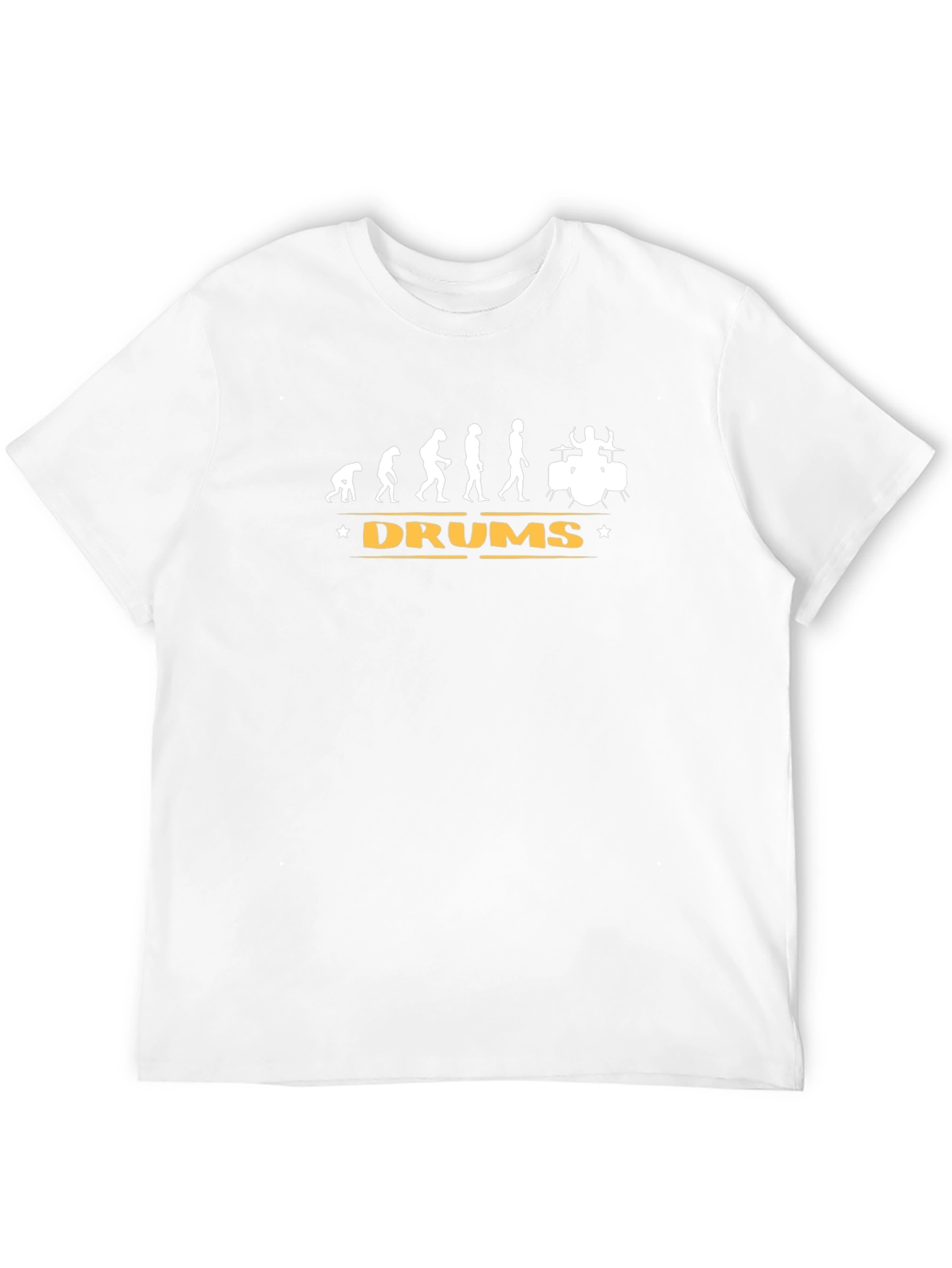 Evolution of Drums T-Shirt - Black Cotton Tee