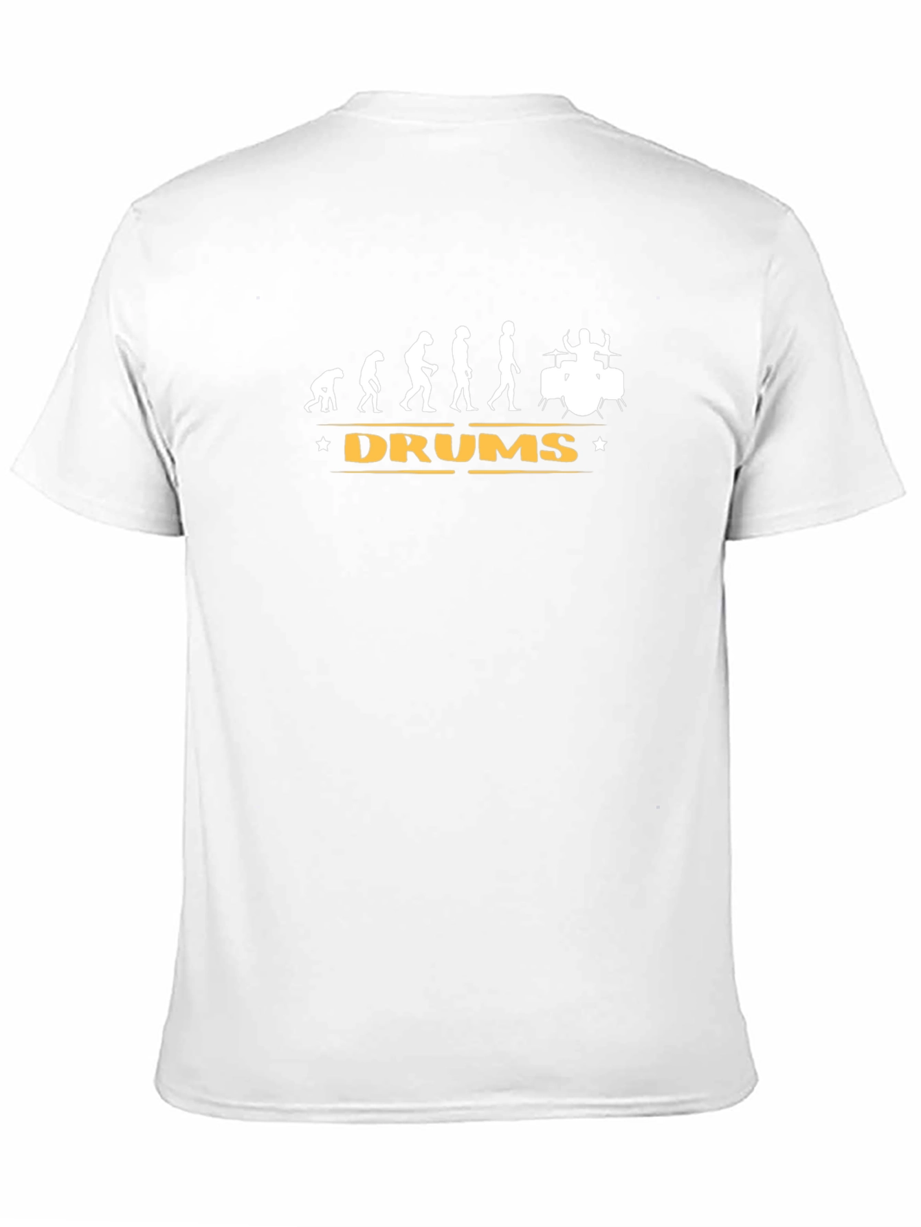 Evolution of Drums T-Shirt - Black Cotton Tee