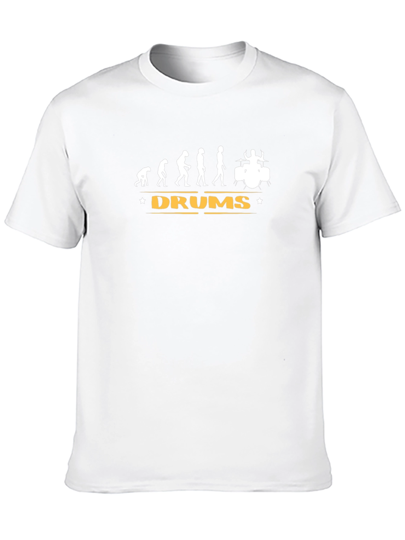 Evolution of Drums T-Shirt - Black Cotton Tee