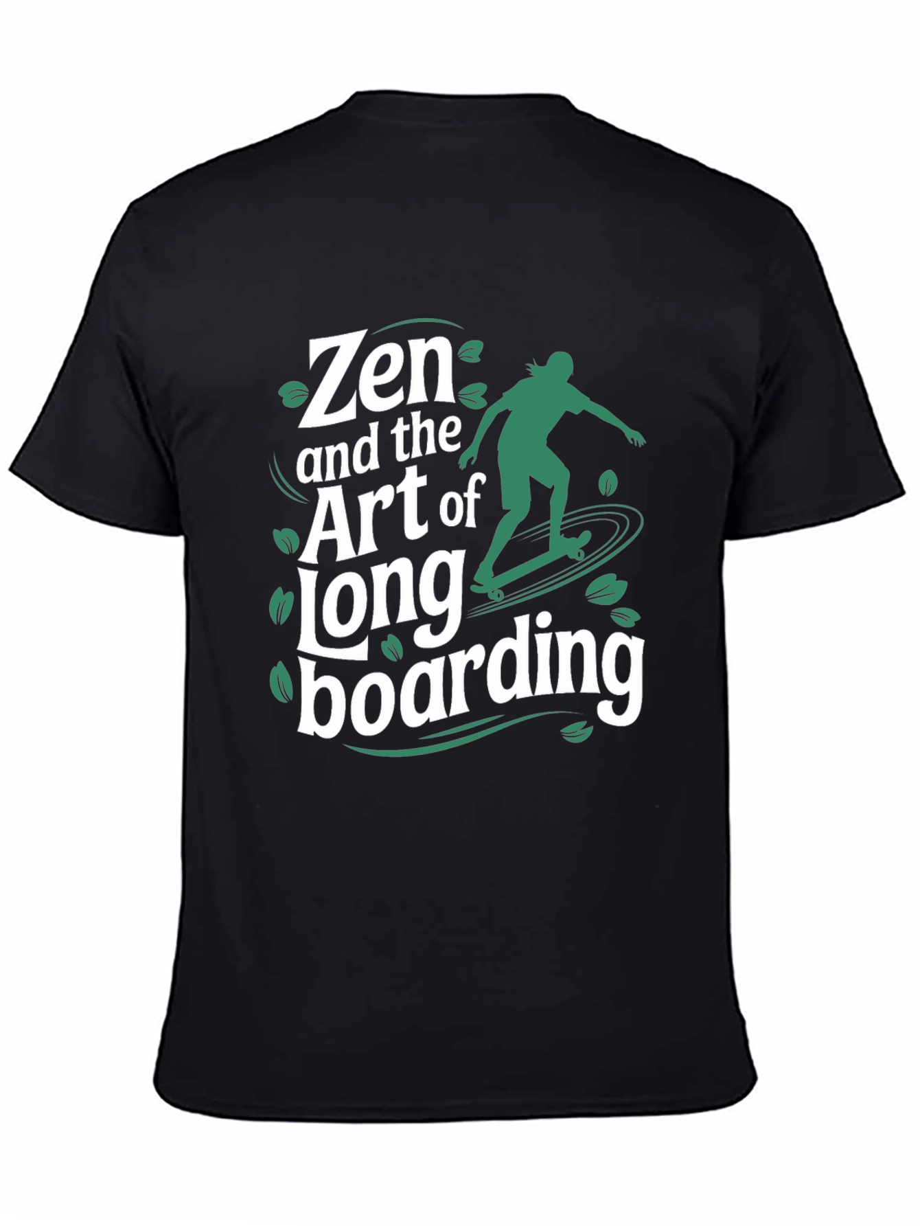 Zen & the Art of Longboarding Graphic T-Shirt