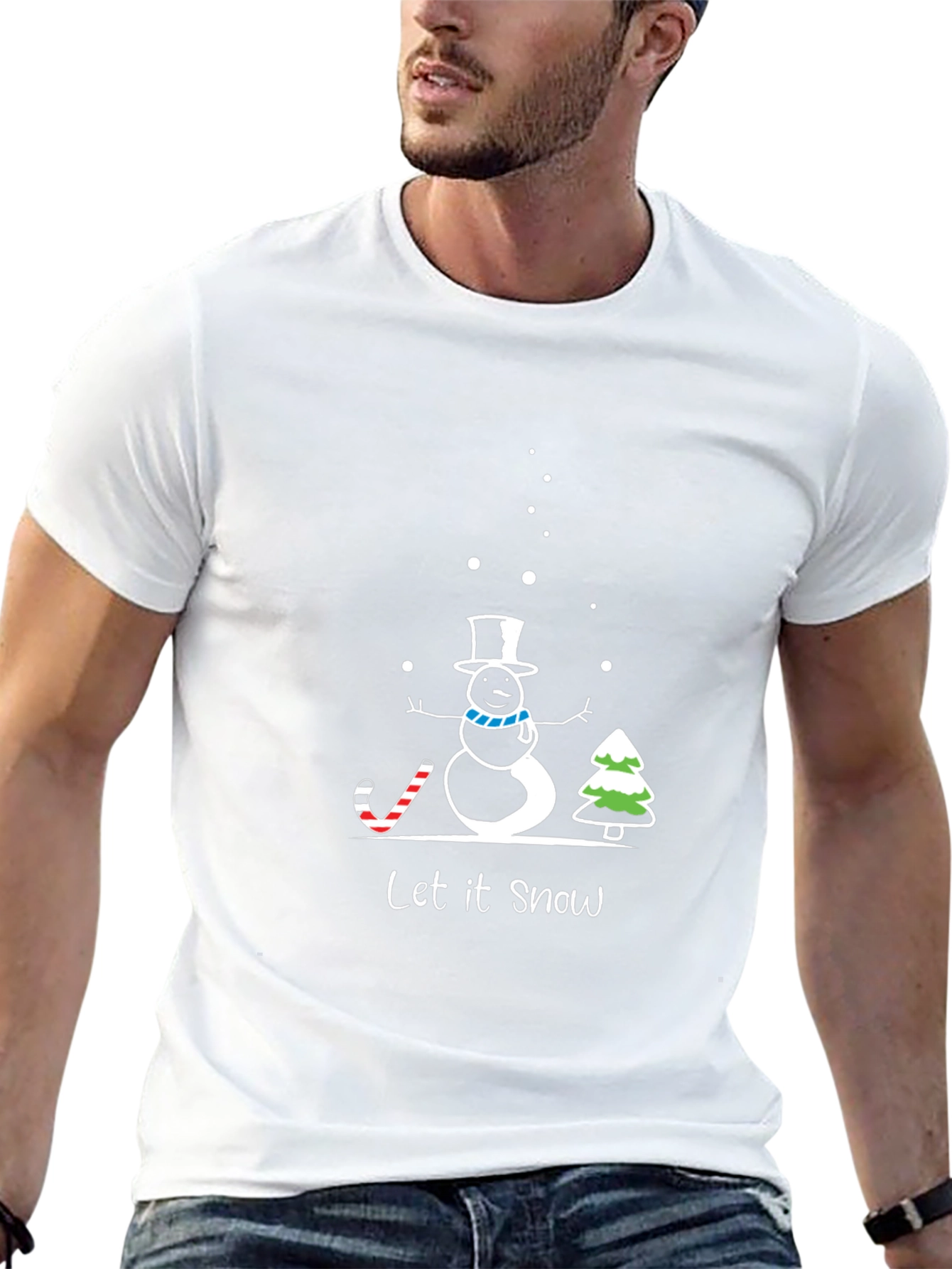 Let it Snow Christmas Graphic T-Shirt