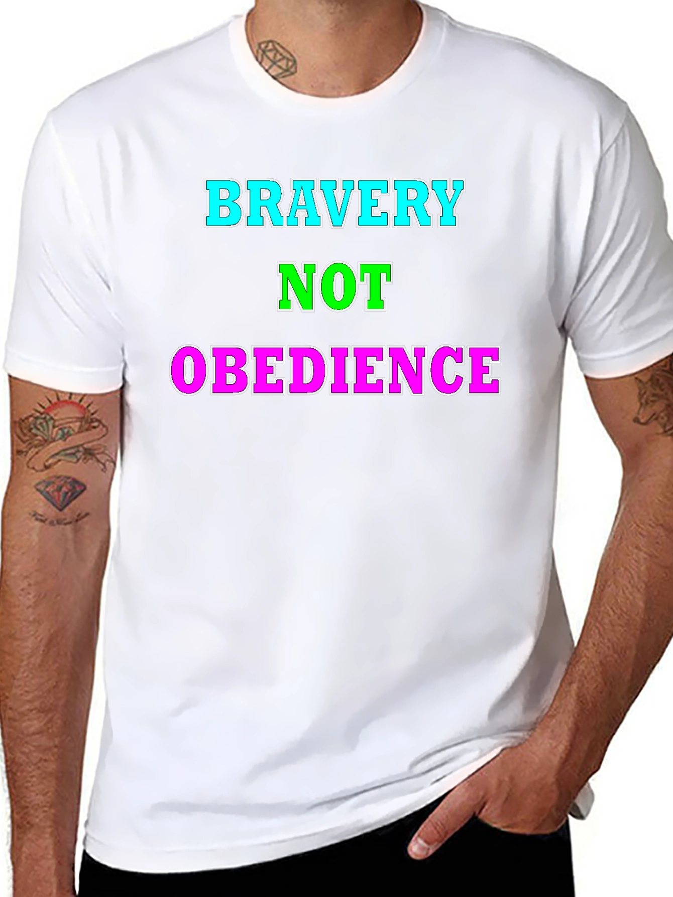 Bravery Not Obedience Graphic T-Shirt