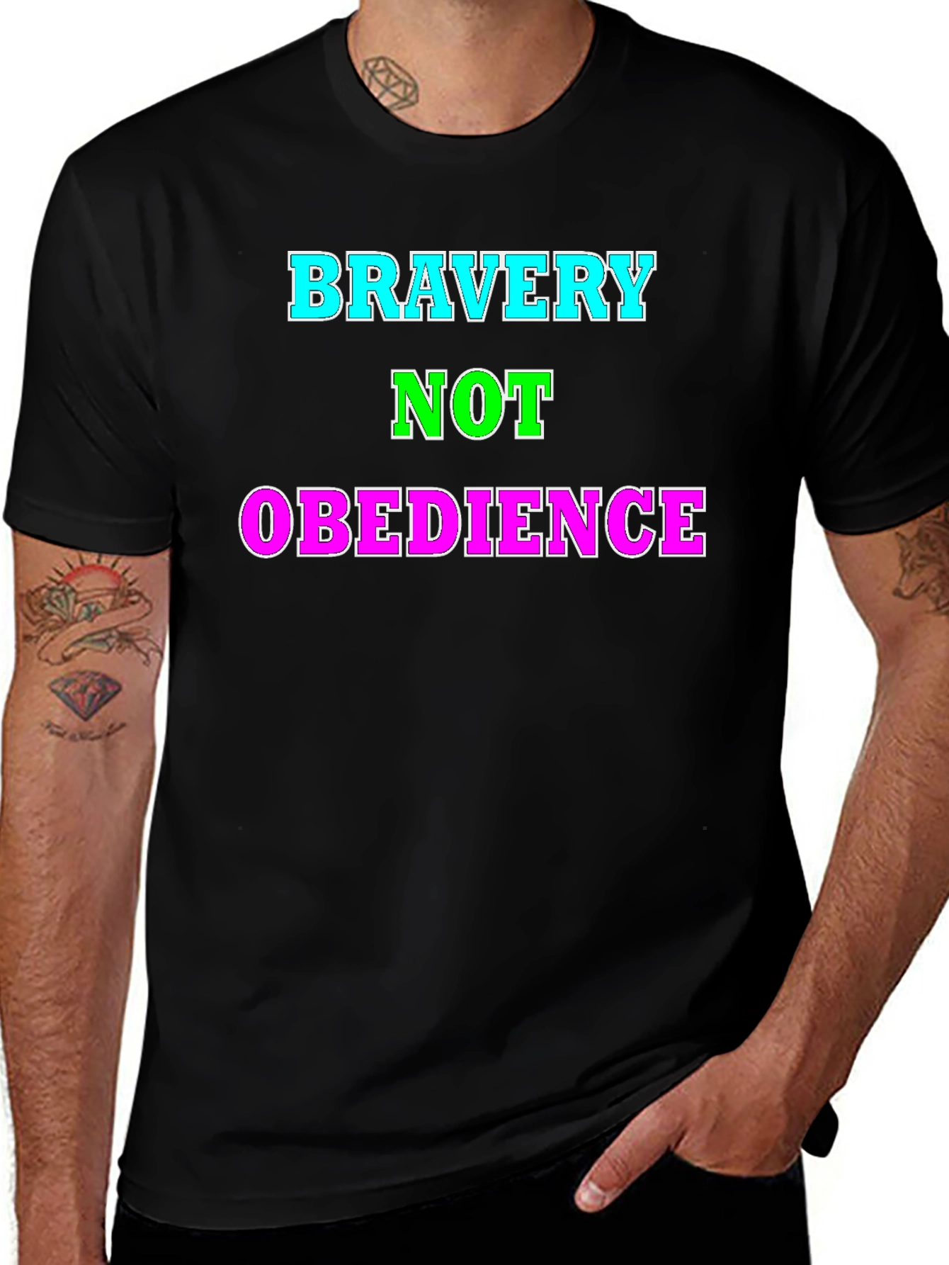 Bravery Not Obedience Graphic T-Shirt