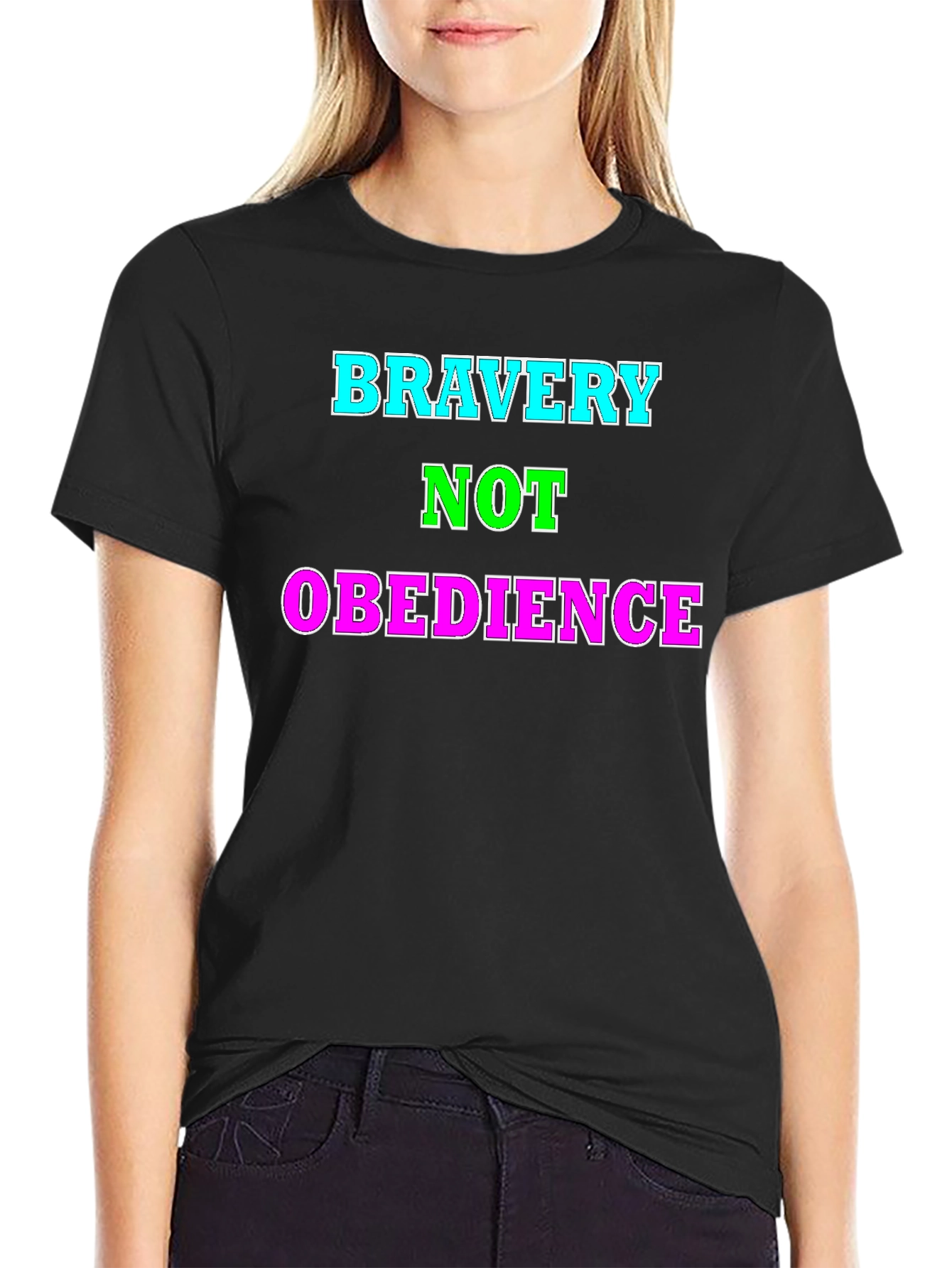 Bravery Not Obedience Graphic T-Shirt
