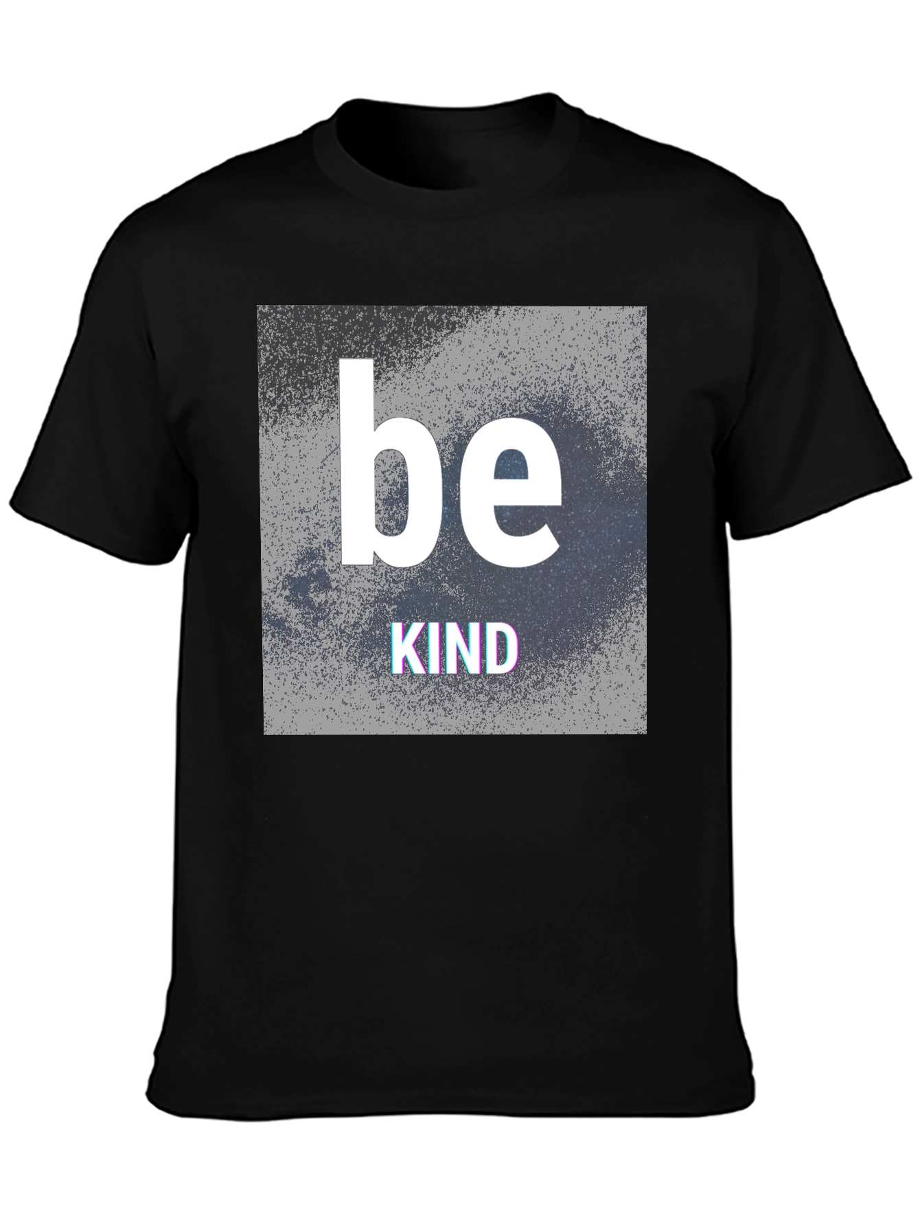 Be Kind Graphic T-Shirt - Black Crew Neck Tee