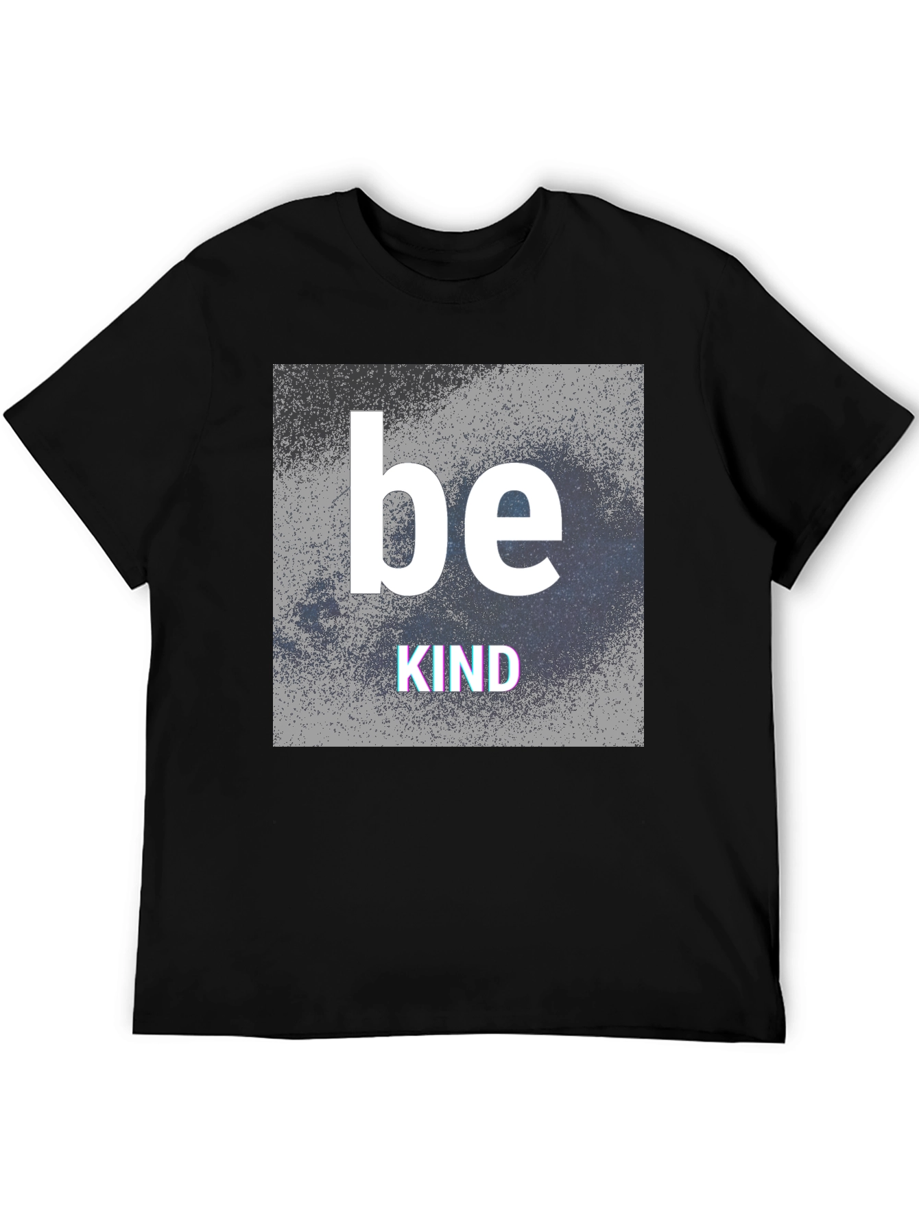 Be Kind Graphic T-Shirt - Black Crew Neck Tee