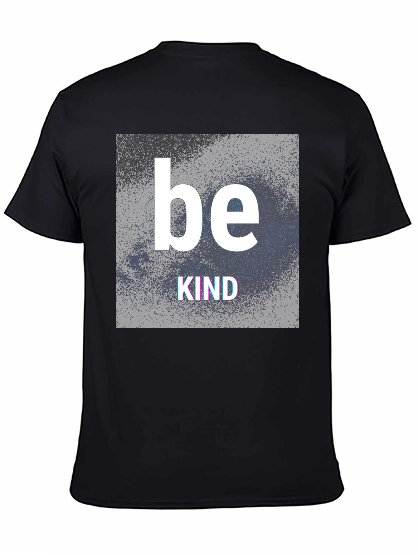 Be Kind Graphic T-Shirt - Black Crew Neck Tee