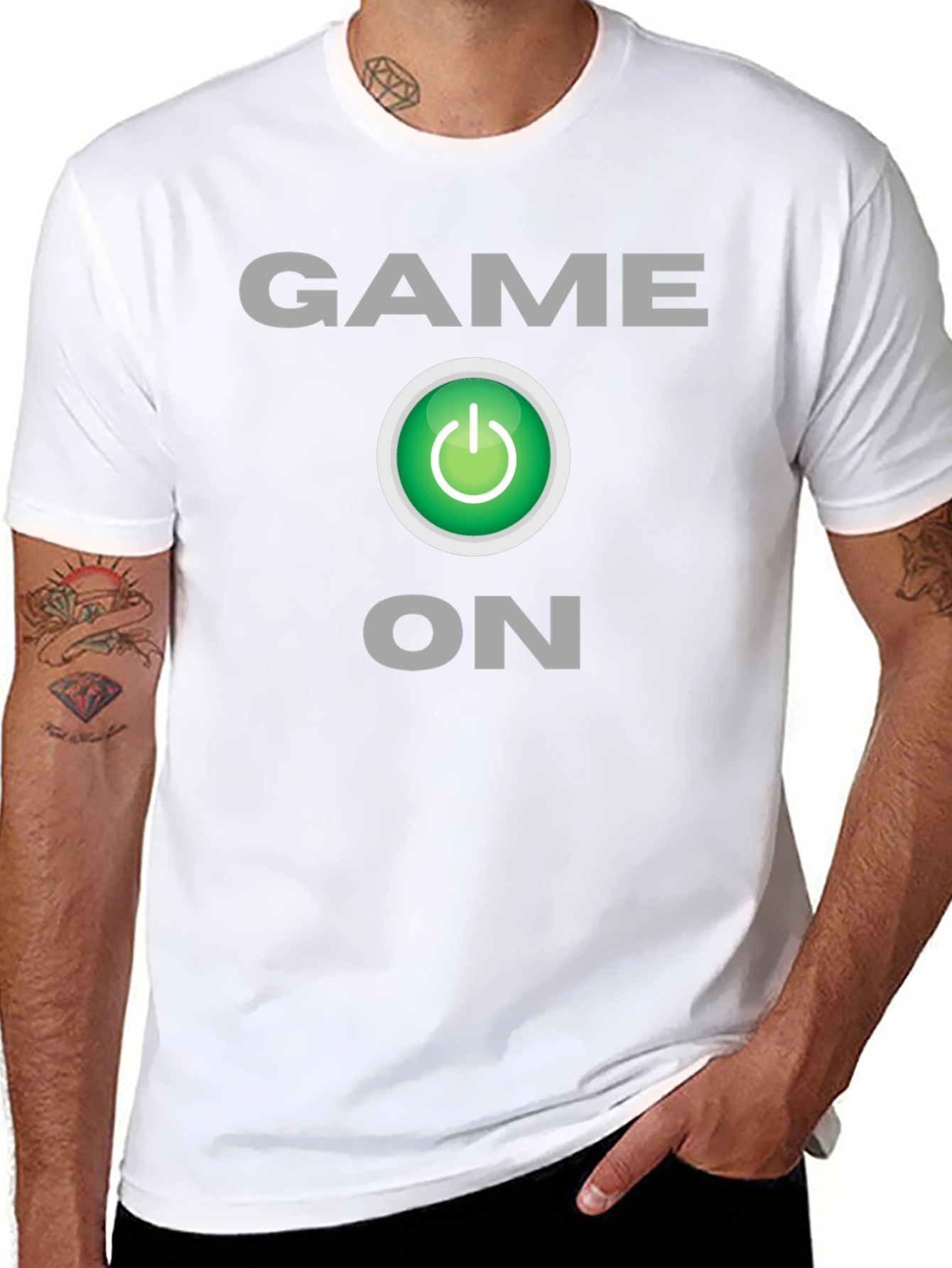 Game On Graphic T-Shirt - Gamer Style