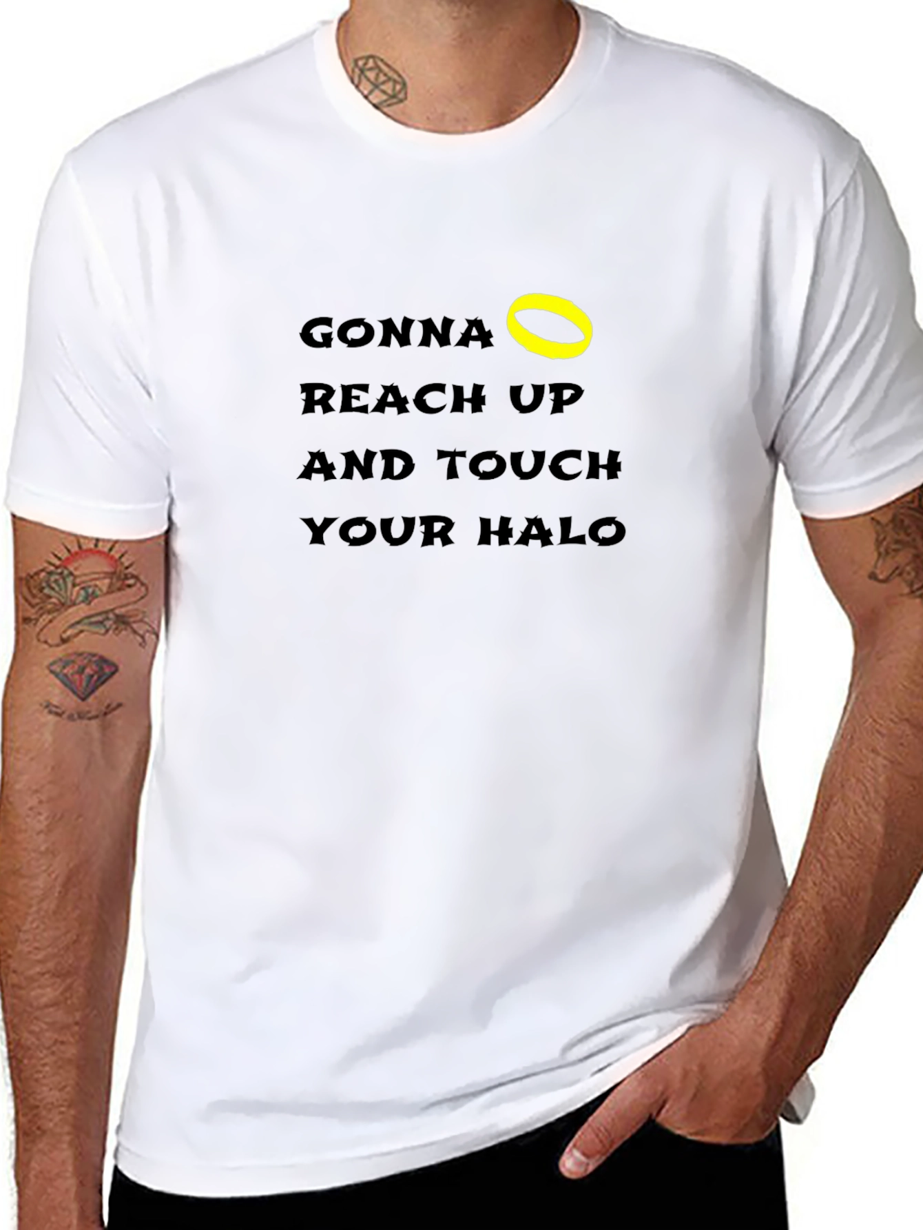 Gonna Reach Up & Touch Your Halo T-Shirt