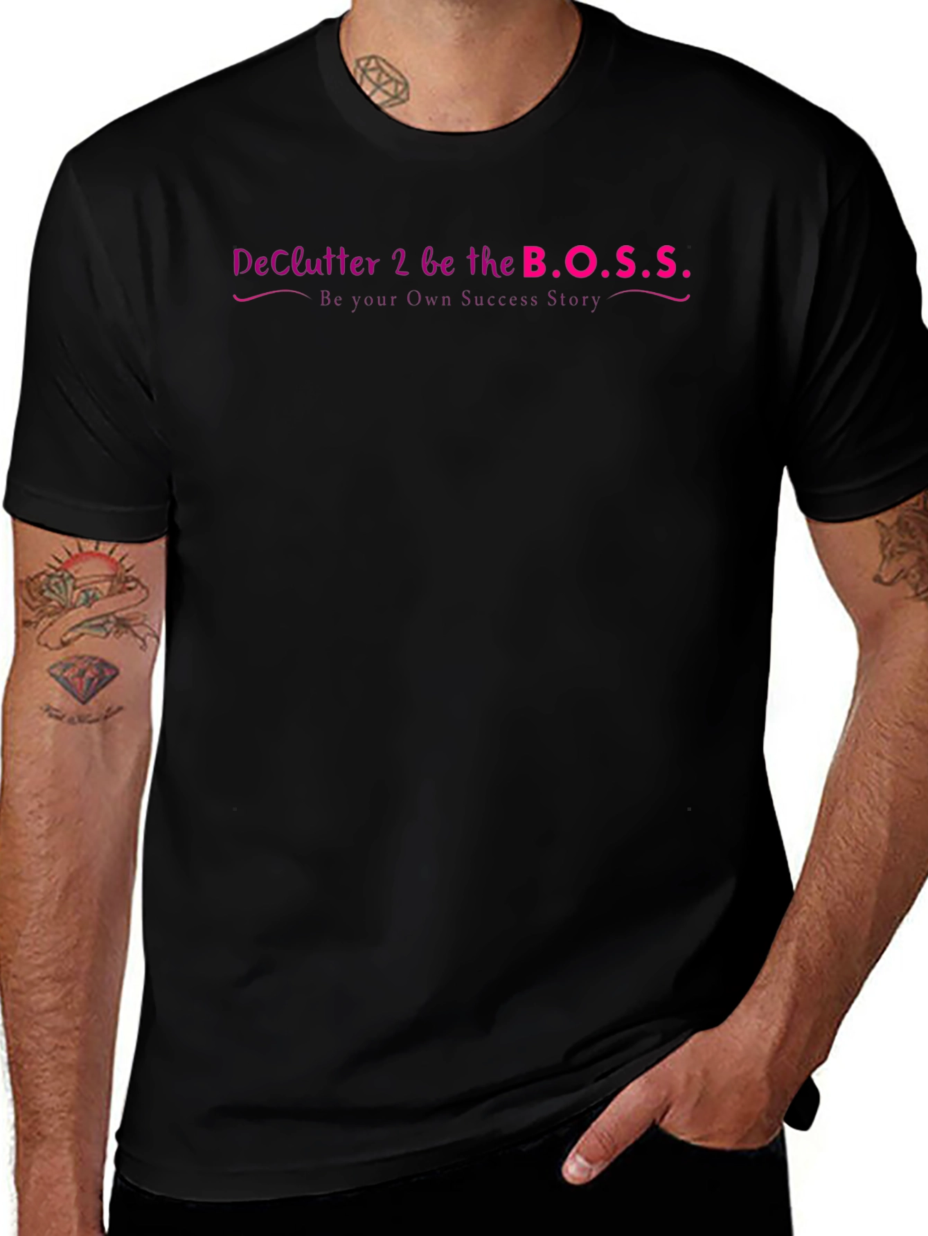 DeClutter 2 Be the B.O.S.S. Graphic T-Shirt