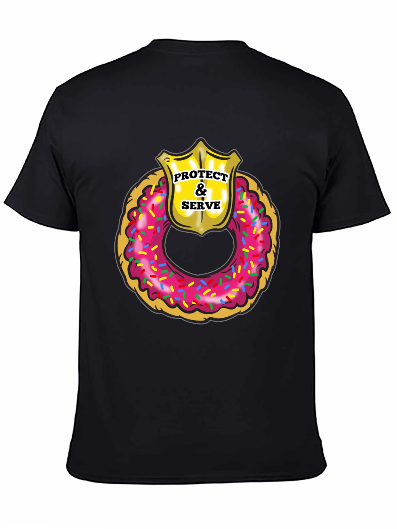 Protect & Serve Donut T-Shirt