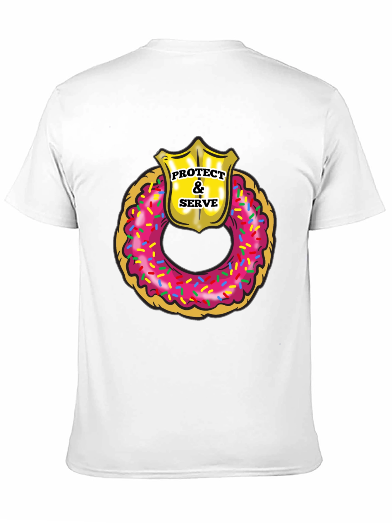 Protect & Serve Donut T-Shirt