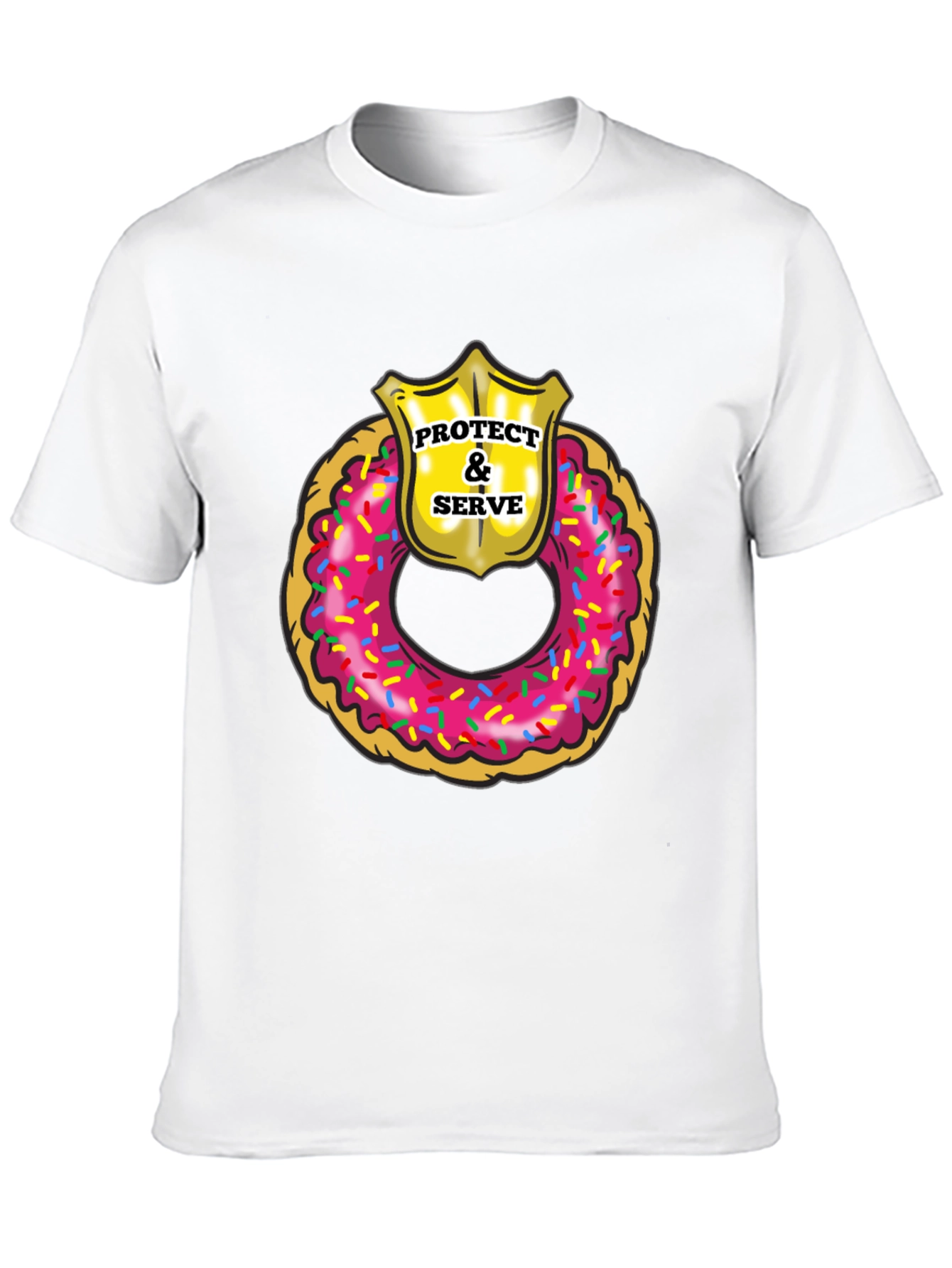 Protect & Serve Donut T-Shirt
