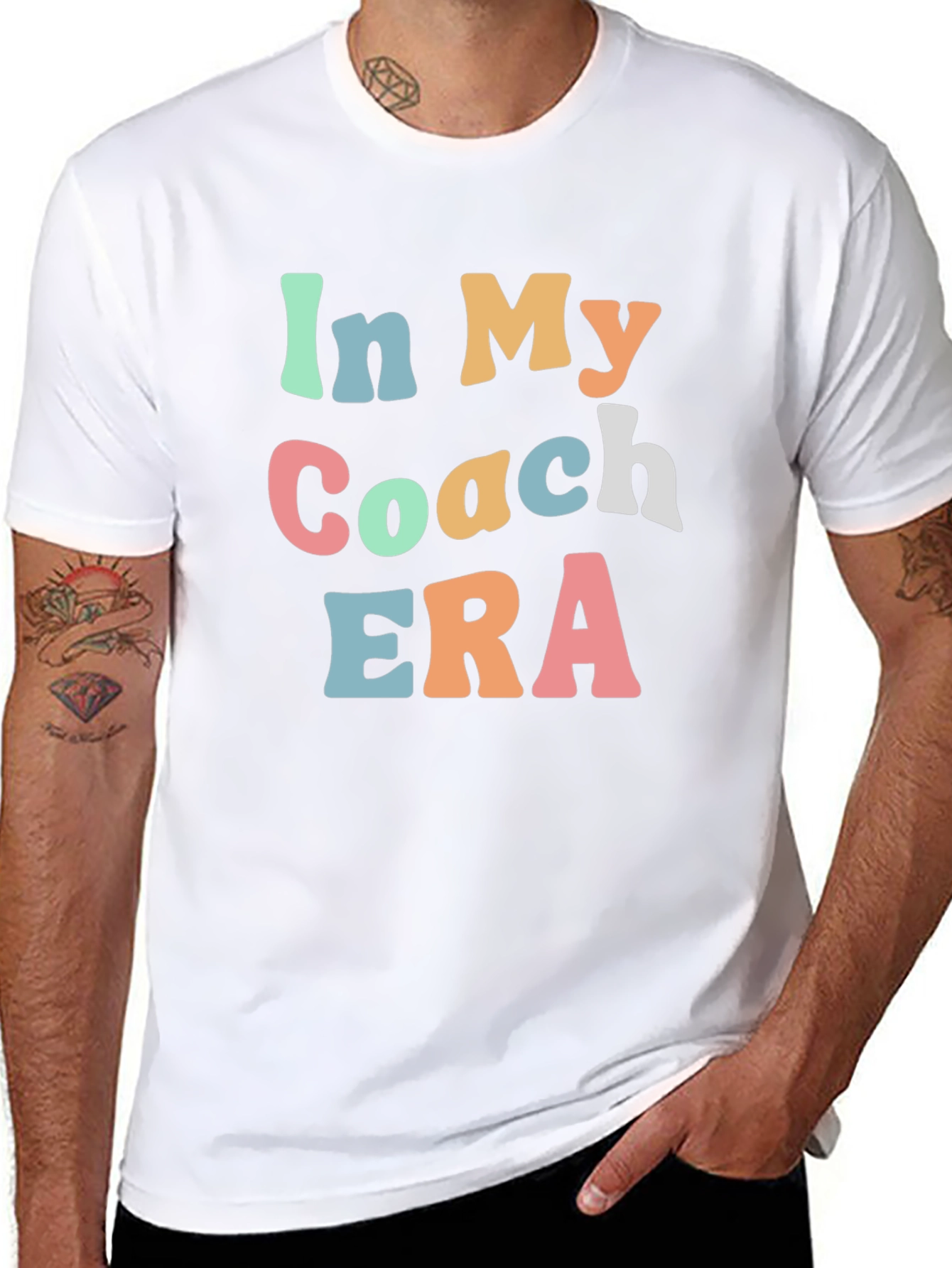 In My Coach Era Black Tee