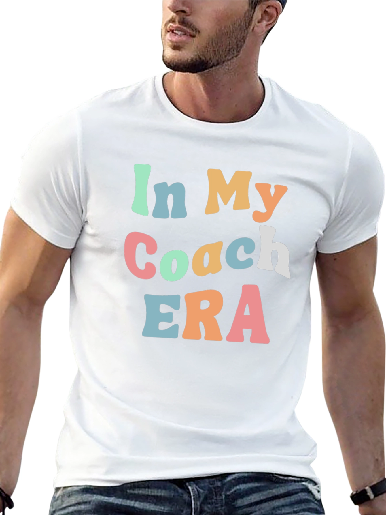 In My Coach Era Black Tee