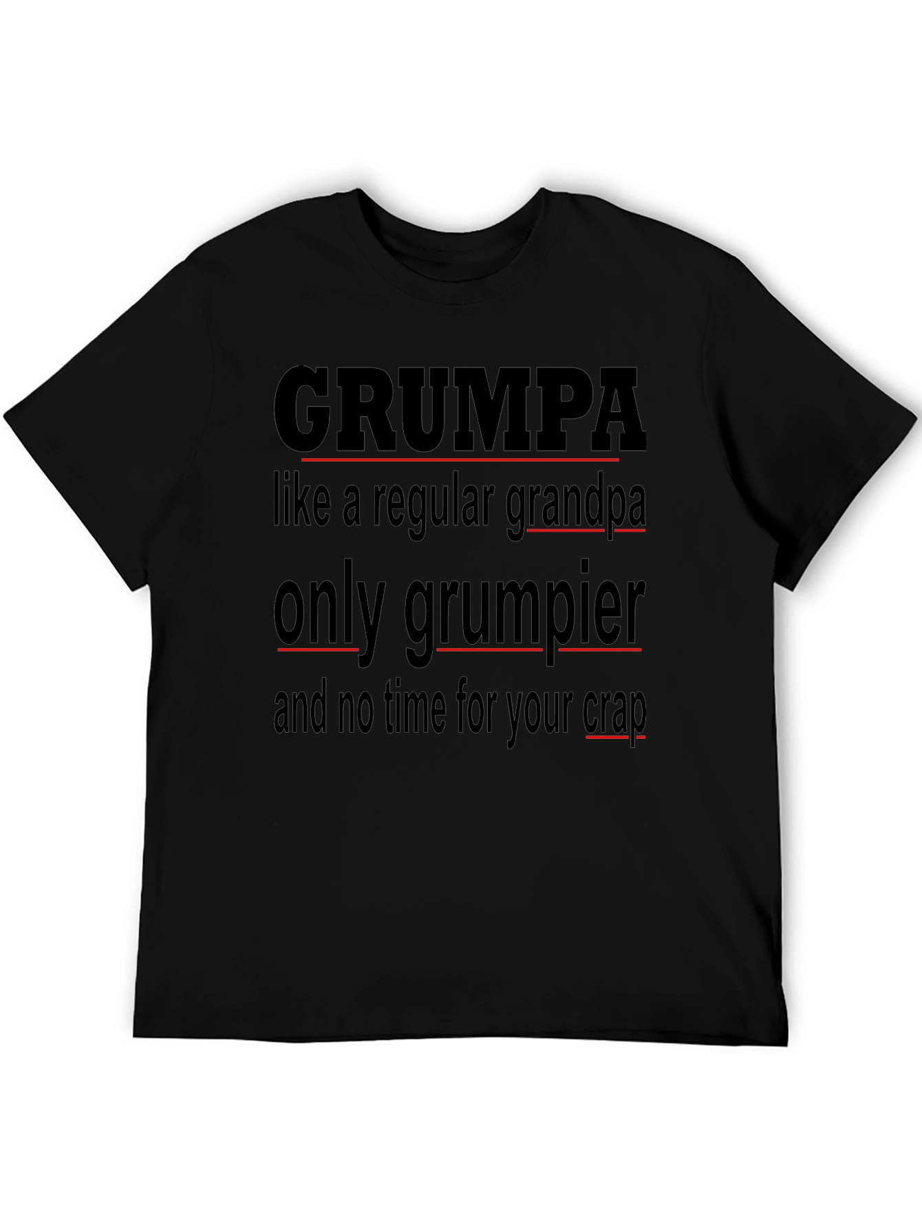 Grumpa Funny Mens T-Shirt