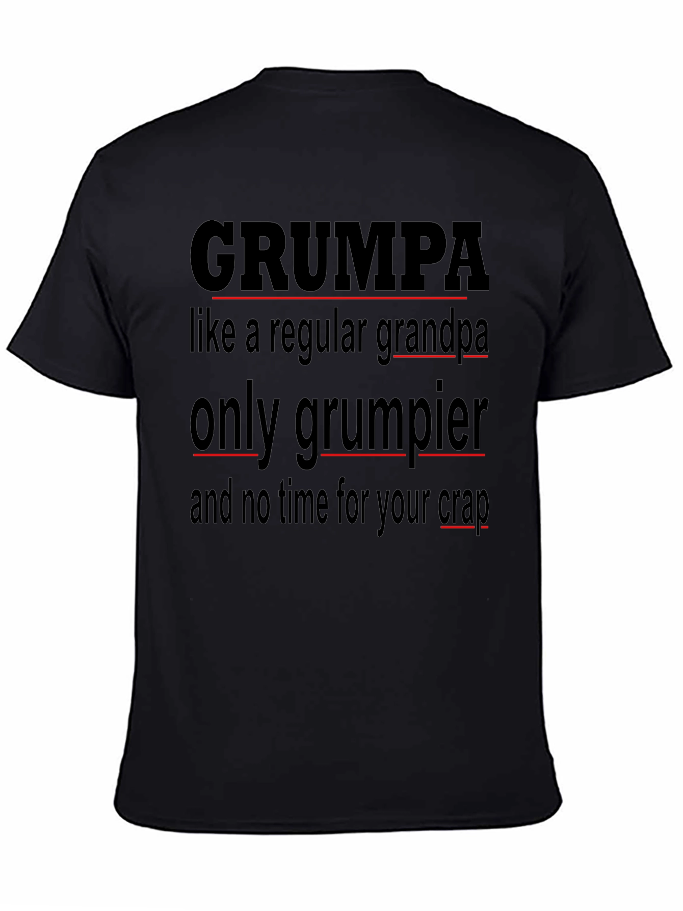 Grumpa Funny Mens T-Shirt