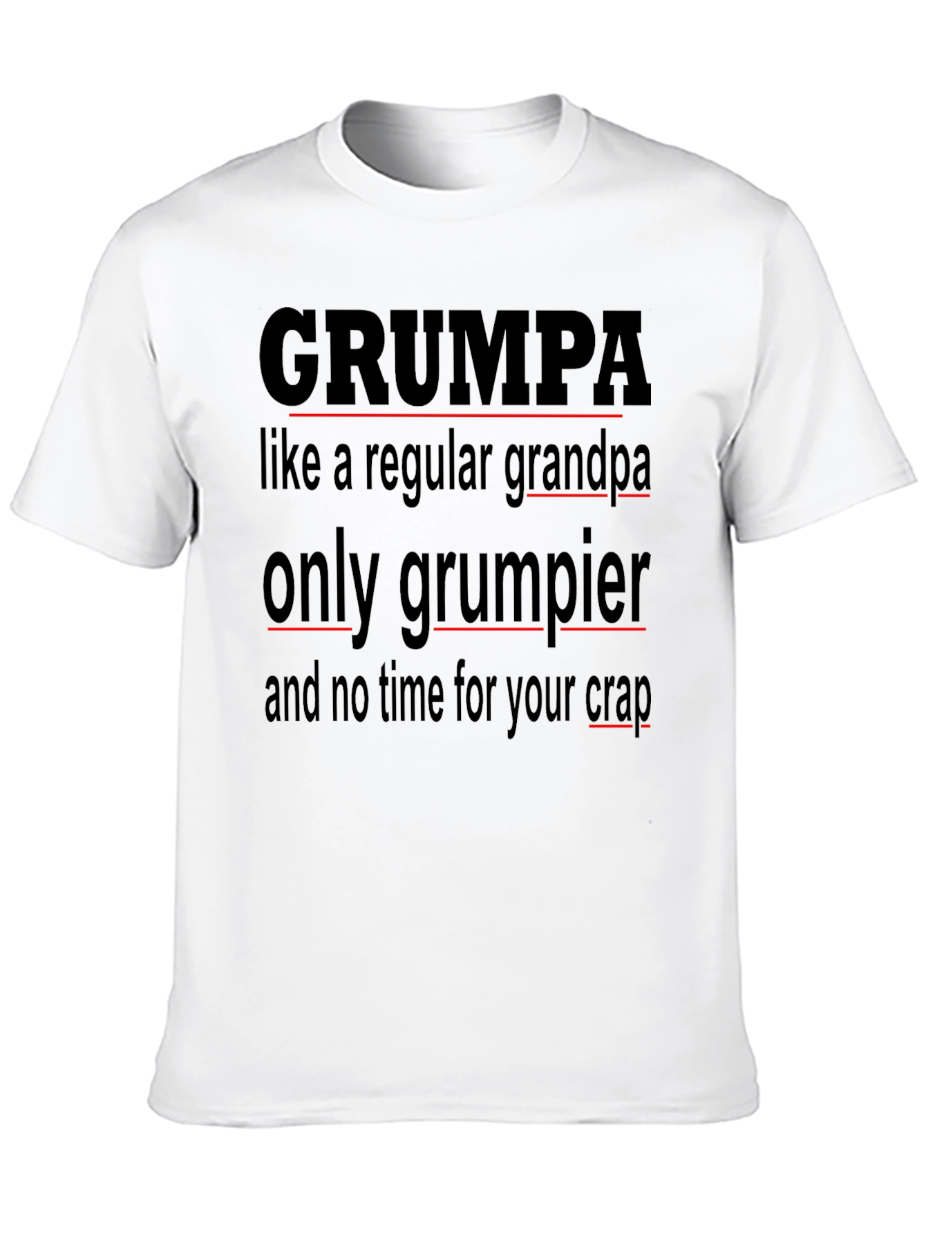 Grumpa Funny Mens T-Shirt