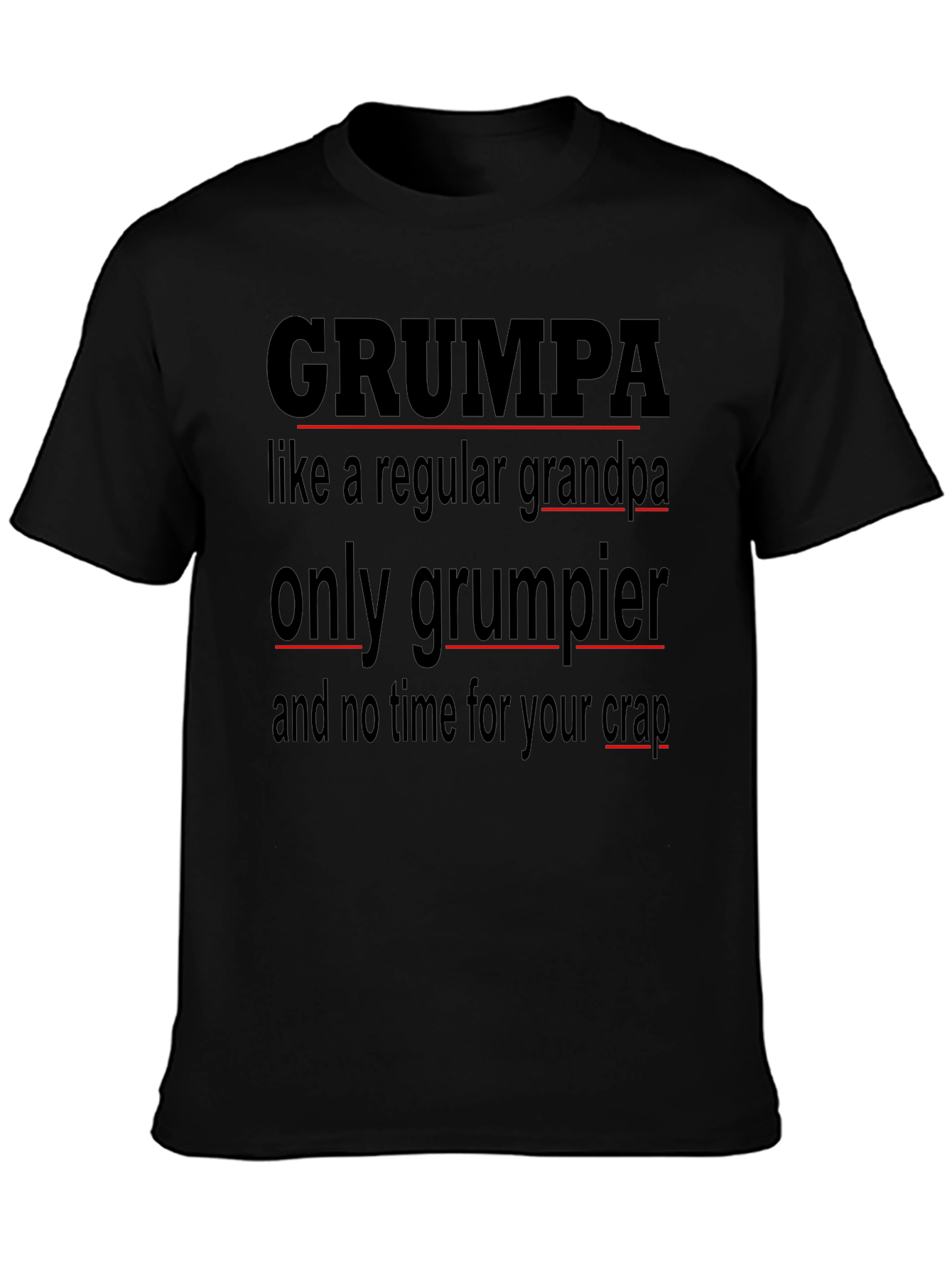 Grumpa Funny Mens T-Shirt