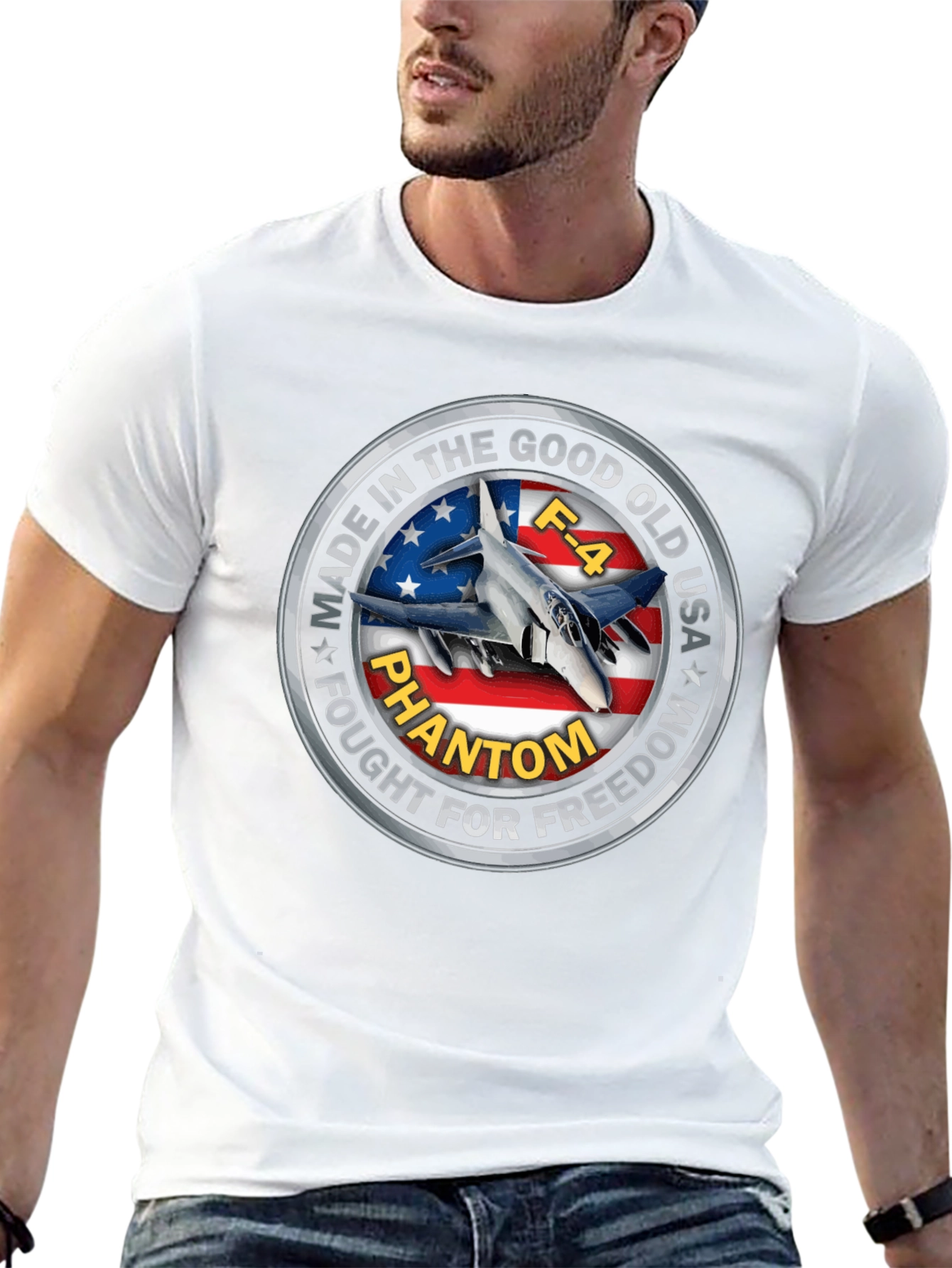 F-4 Phantom Jet T-Shirt - Made in the USA