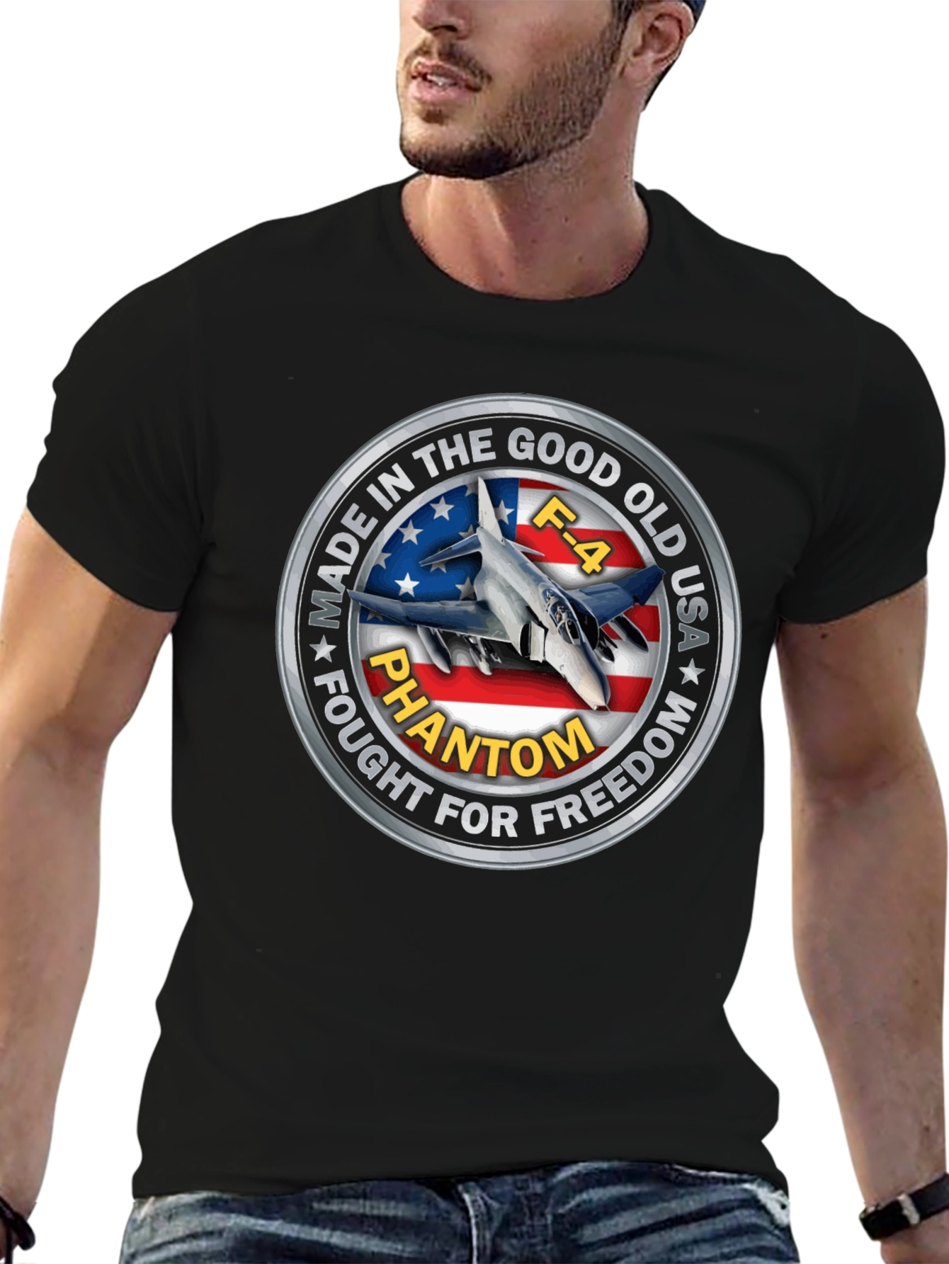 F-4 Phantom Jet T-Shirt - Made in the USA