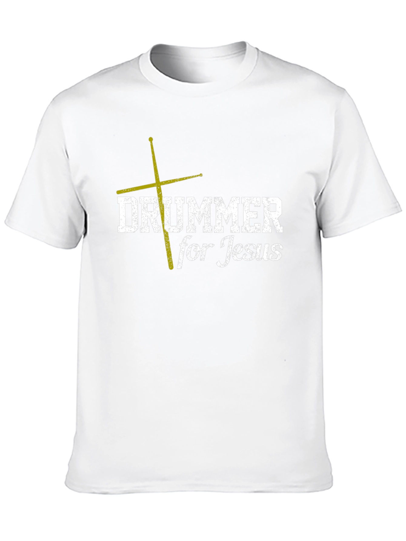 Drummer for Jesus Christian T-Shirt
