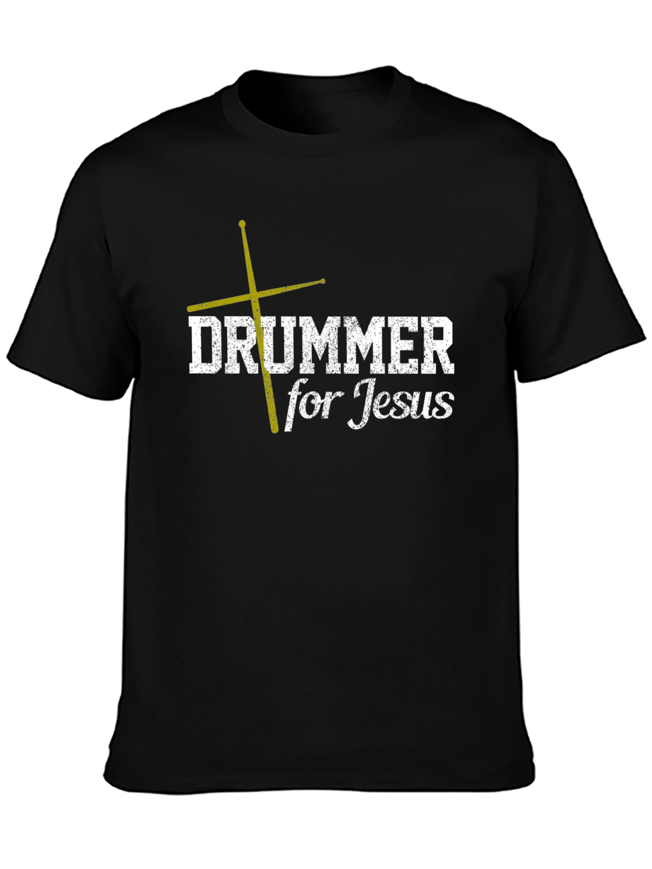Drummer for Jesus Christian T-Shirt