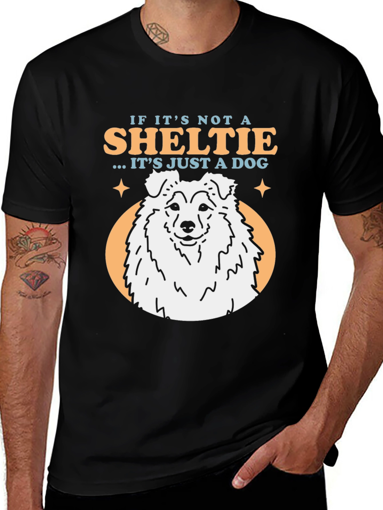 Sheltie Dog Lover Graphic T-Shirt