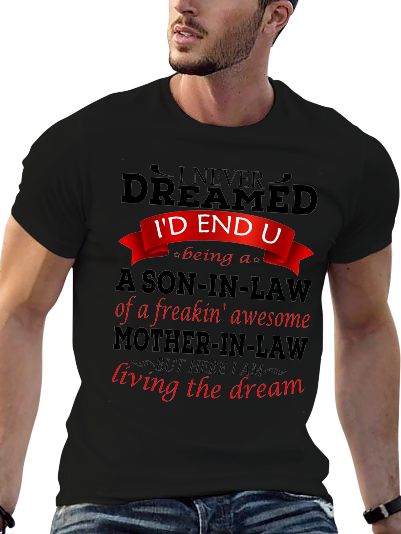 Funny Son-in-Law T-Shirt: Awesome Mother-in-Law Gift
