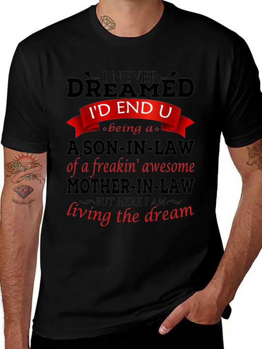 Funny Son-in-Law T-Shirt: Awesome Mother-in-Law Gift