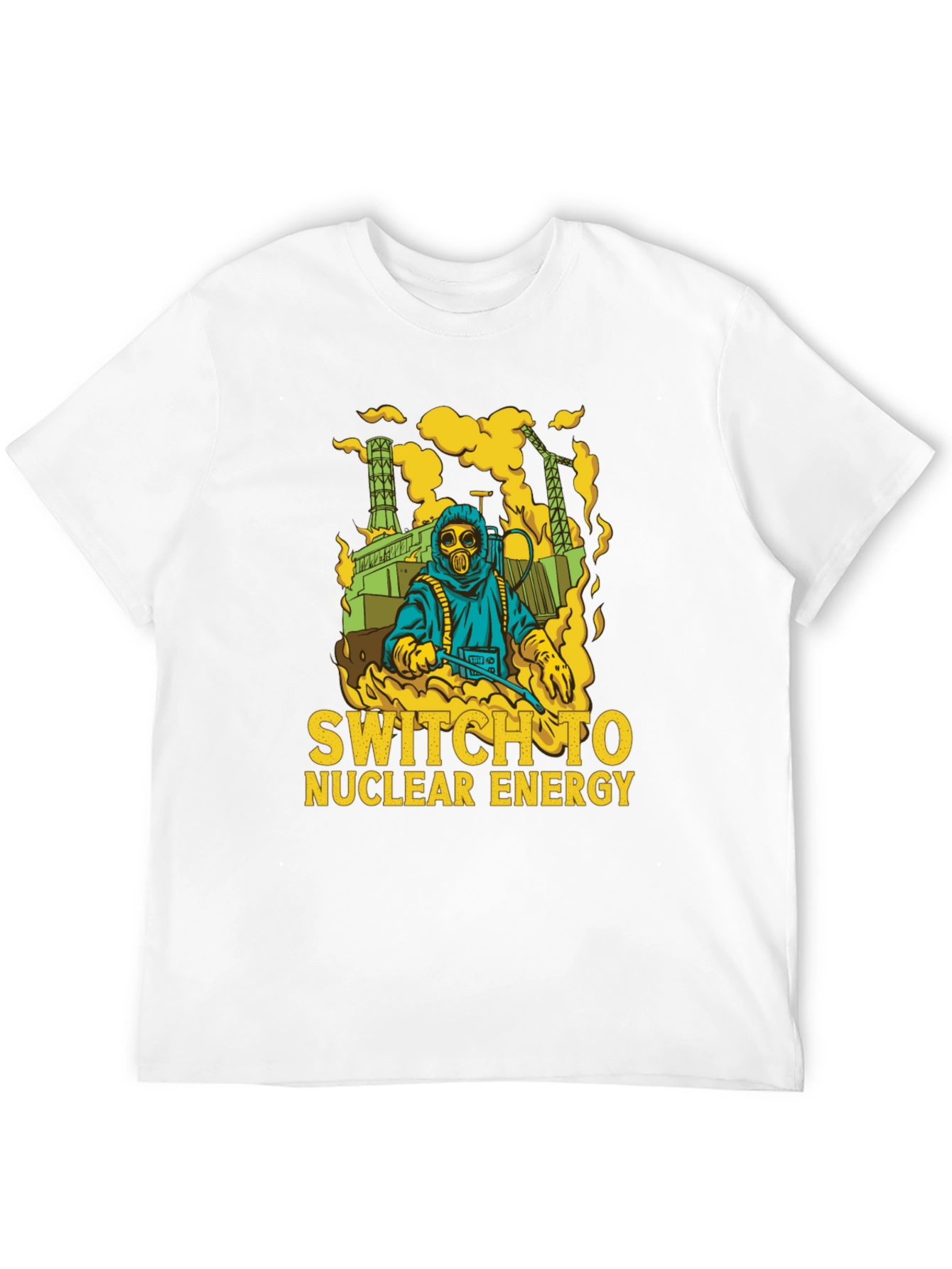 Switch to Nuclear Energy T-Shirt - Graphic Print