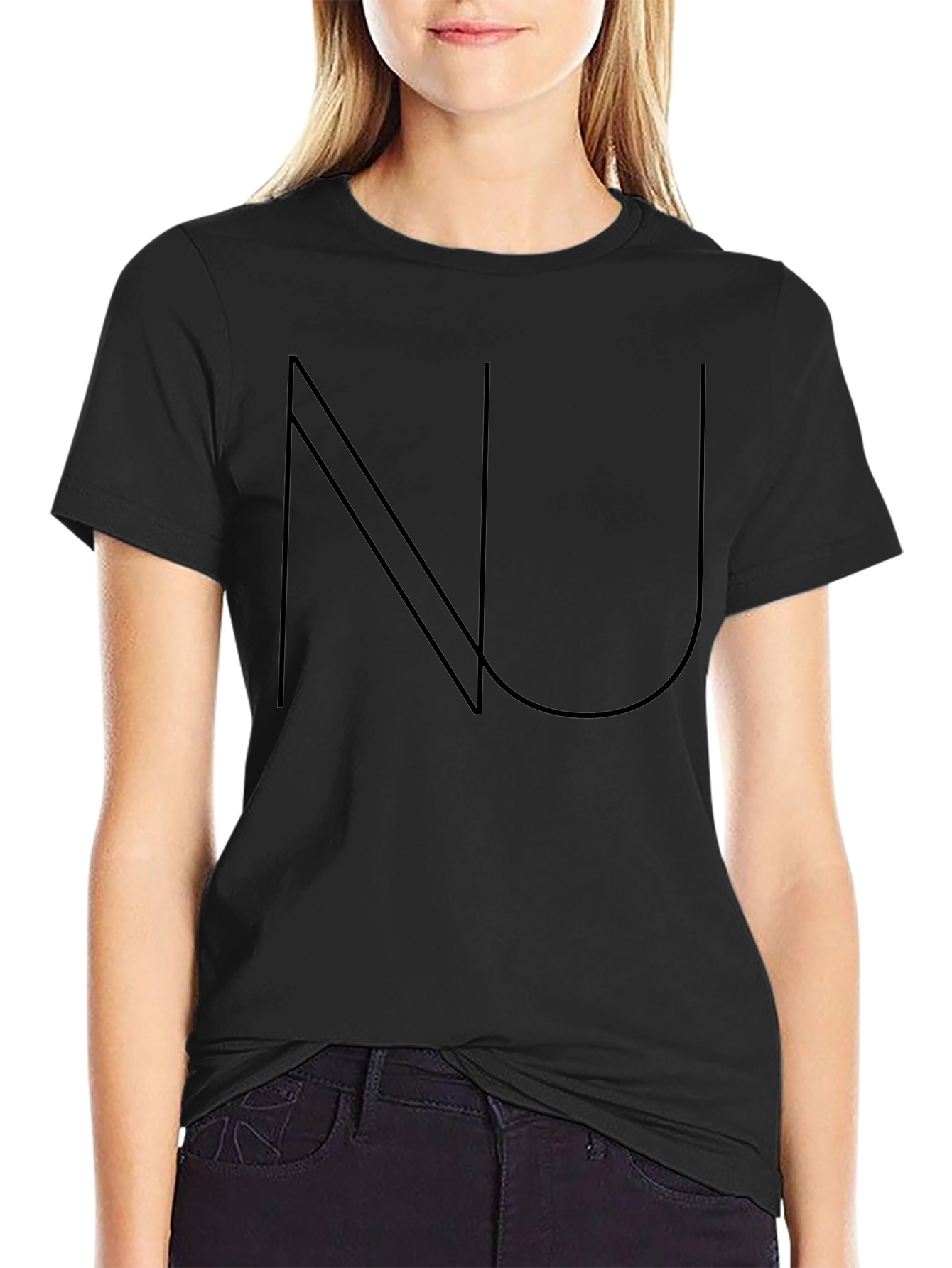 Minimalist NU Black T-Shirt