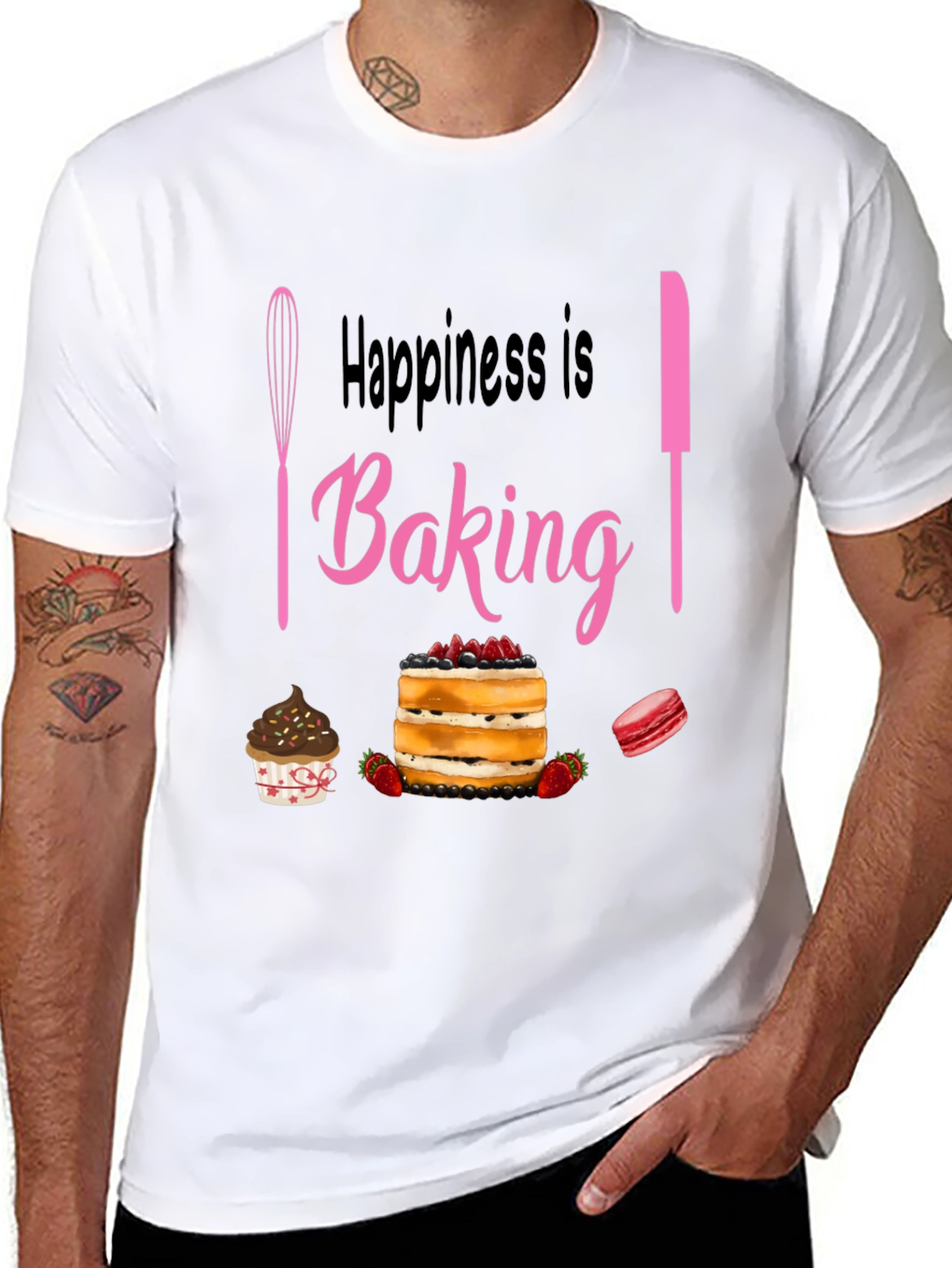 Happiness is Baking T-Shirt