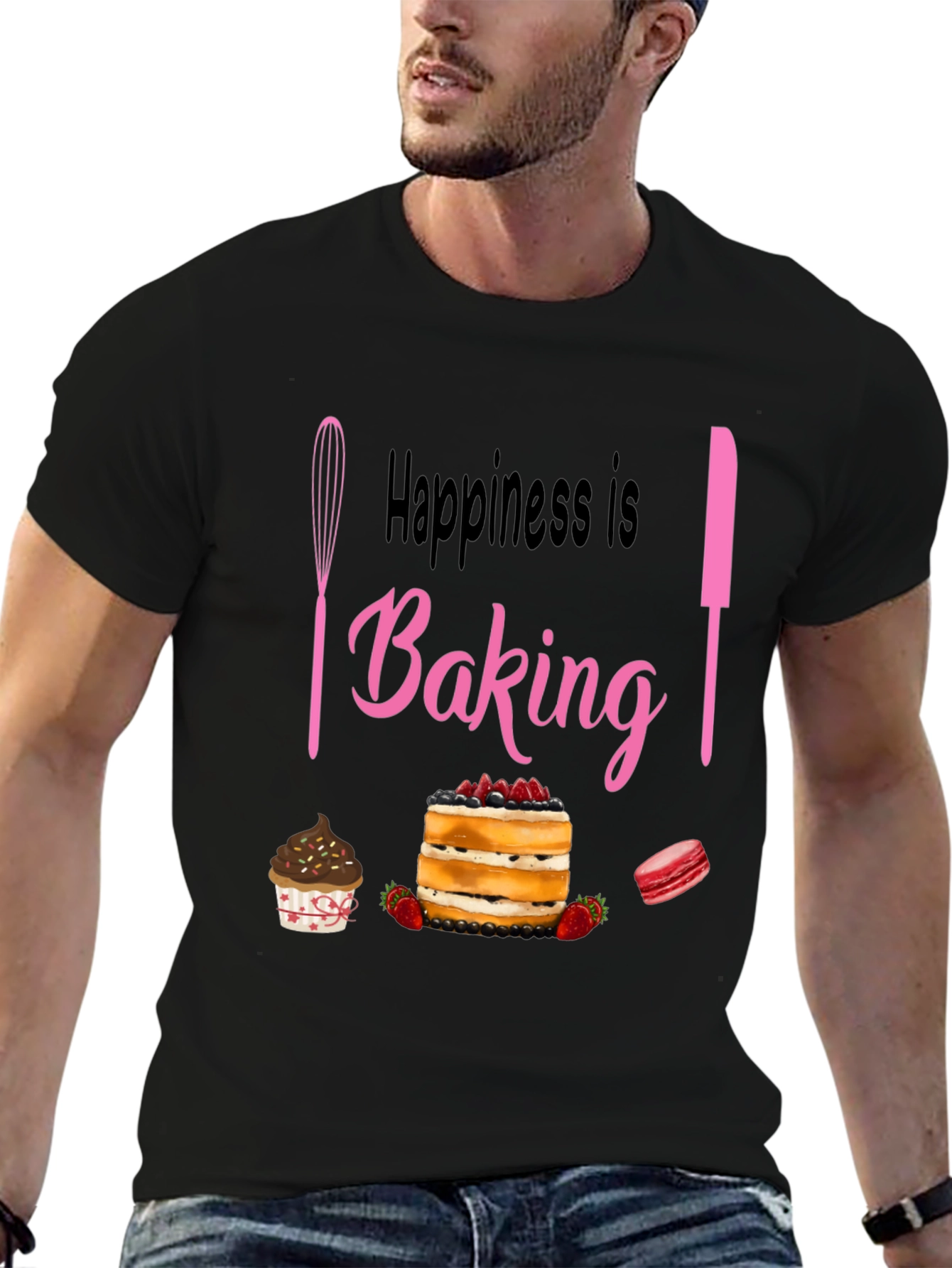 Happiness is Baking T-Shirt