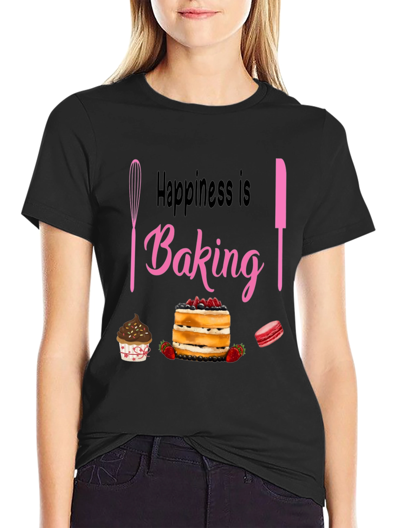Happiness is Baking T-Shirt