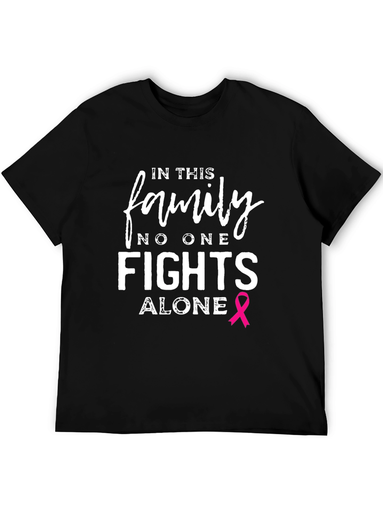 In This Family No One Fights Alone T-Shirt