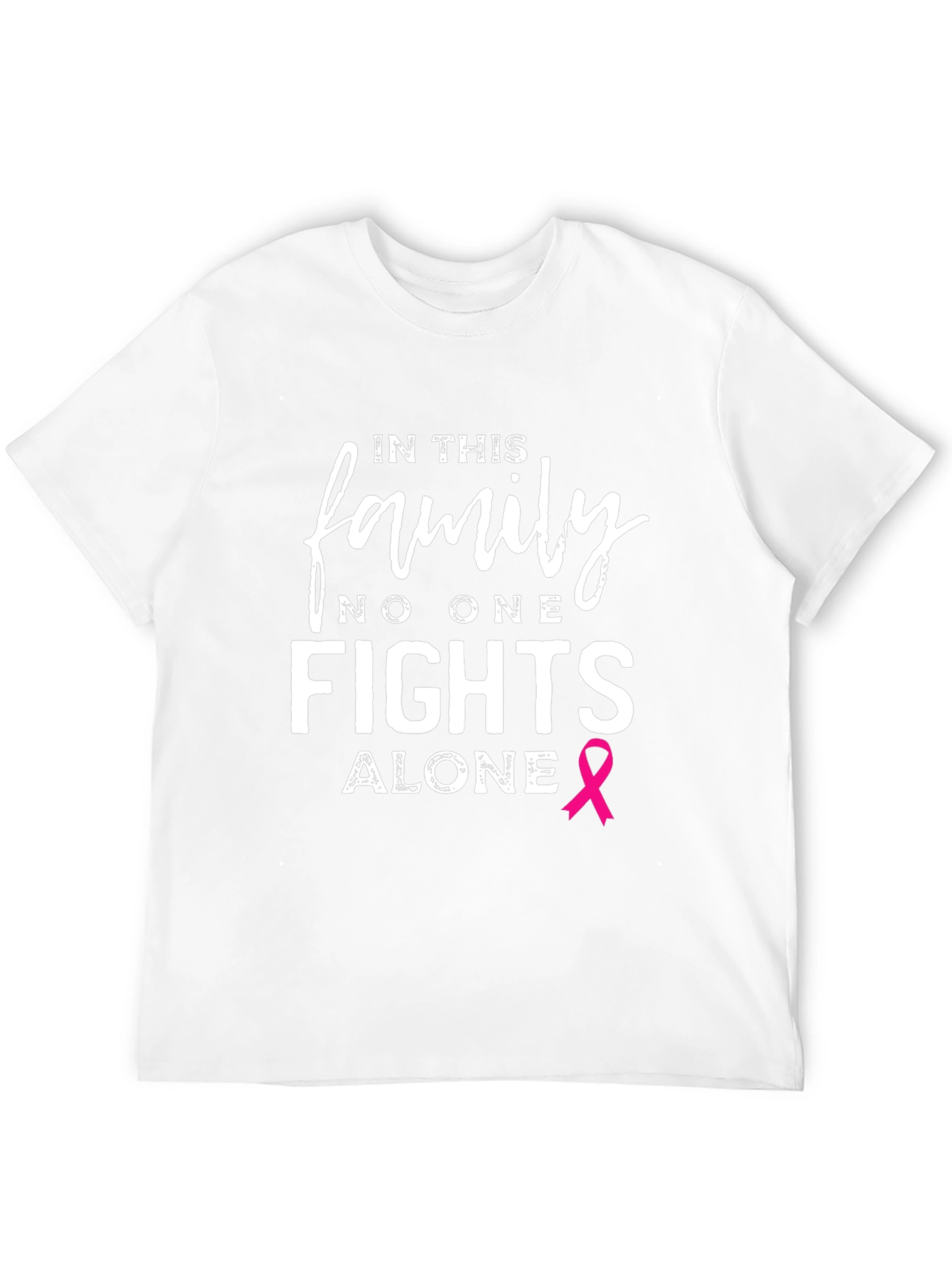 In This Family No One Fights Alone T-Shirt