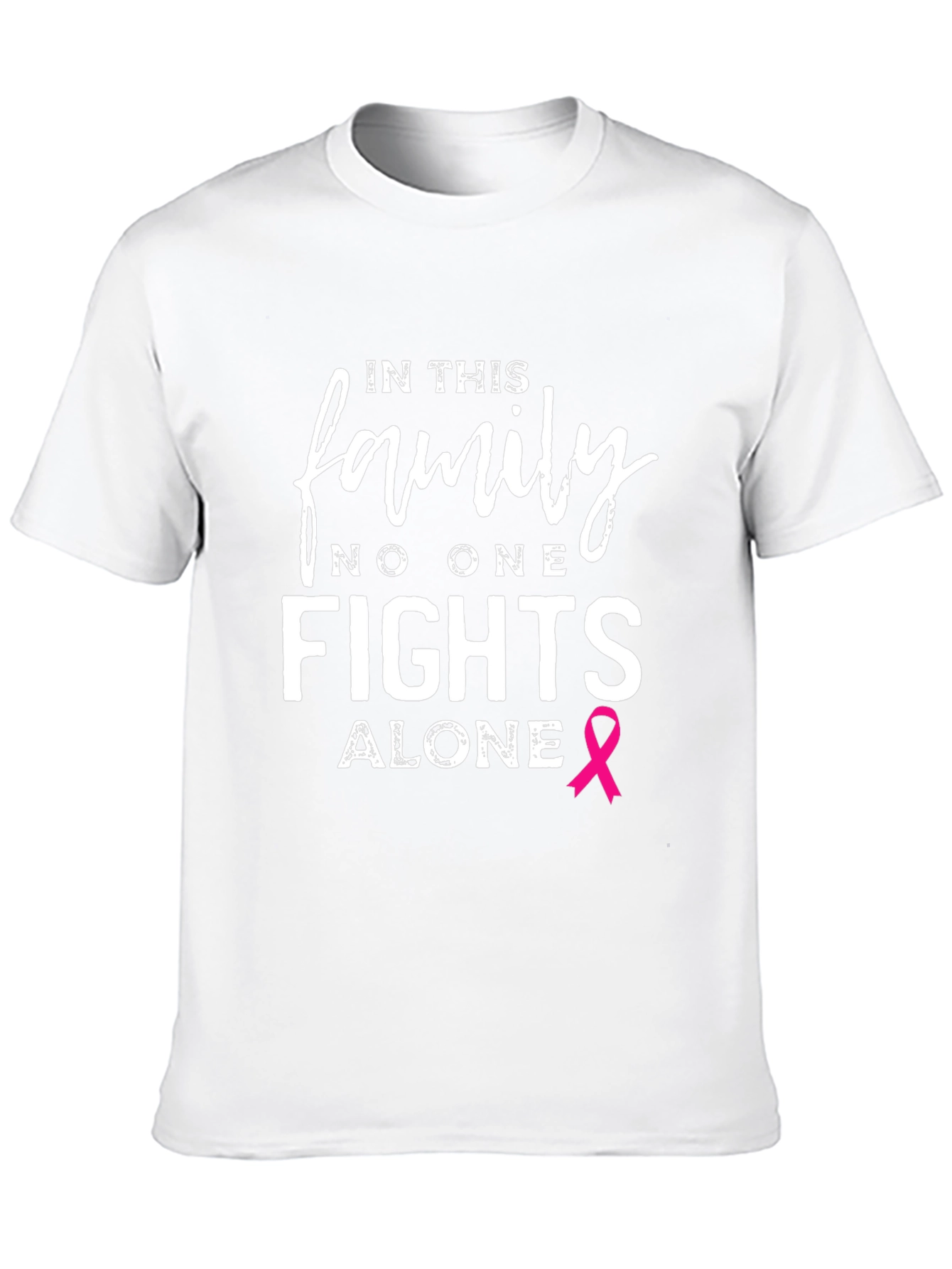 In This Family No One Fights Alone T-Shirt