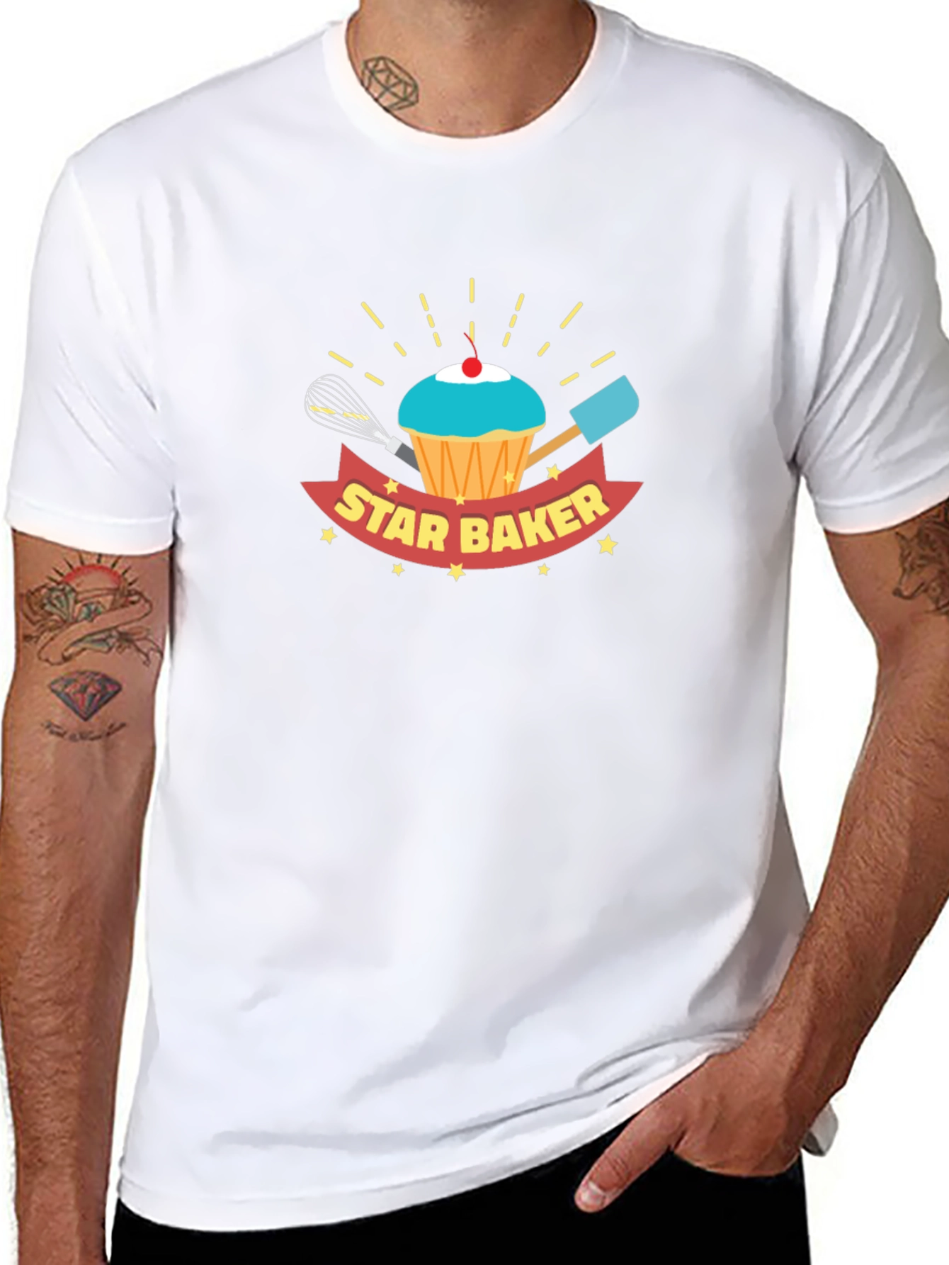 Star Baker Graphic T-Shirt