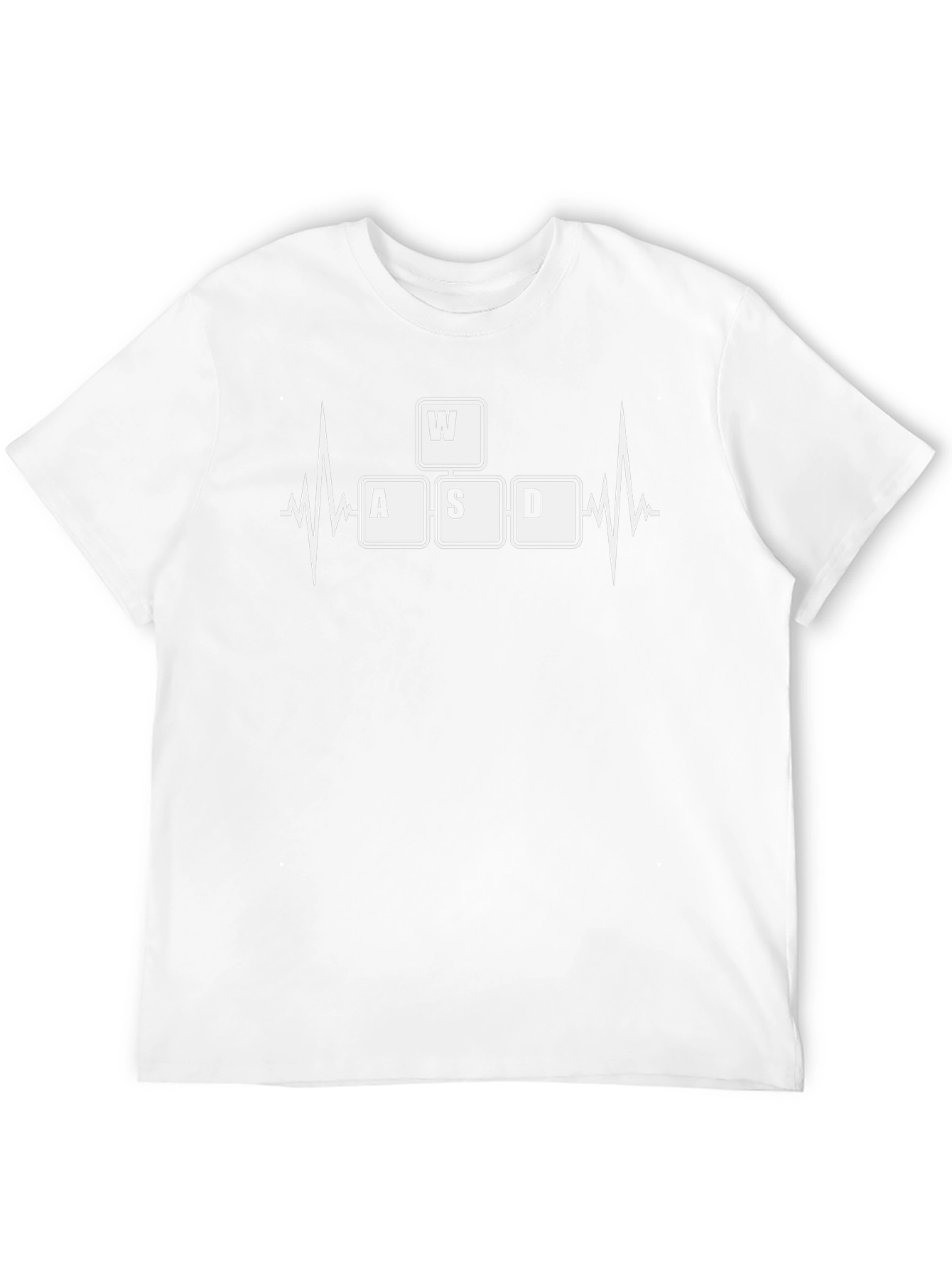 WASD Heartbeat Gamer T-Shirt