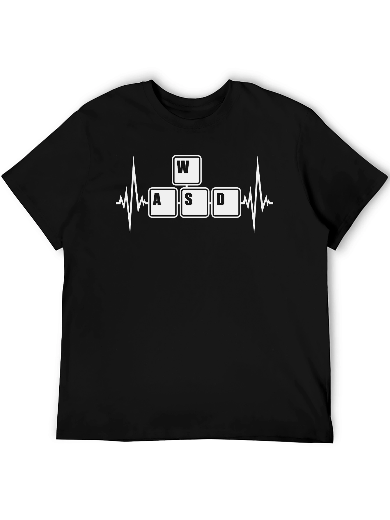 WASD Heartbeat Gamer T-Shirt