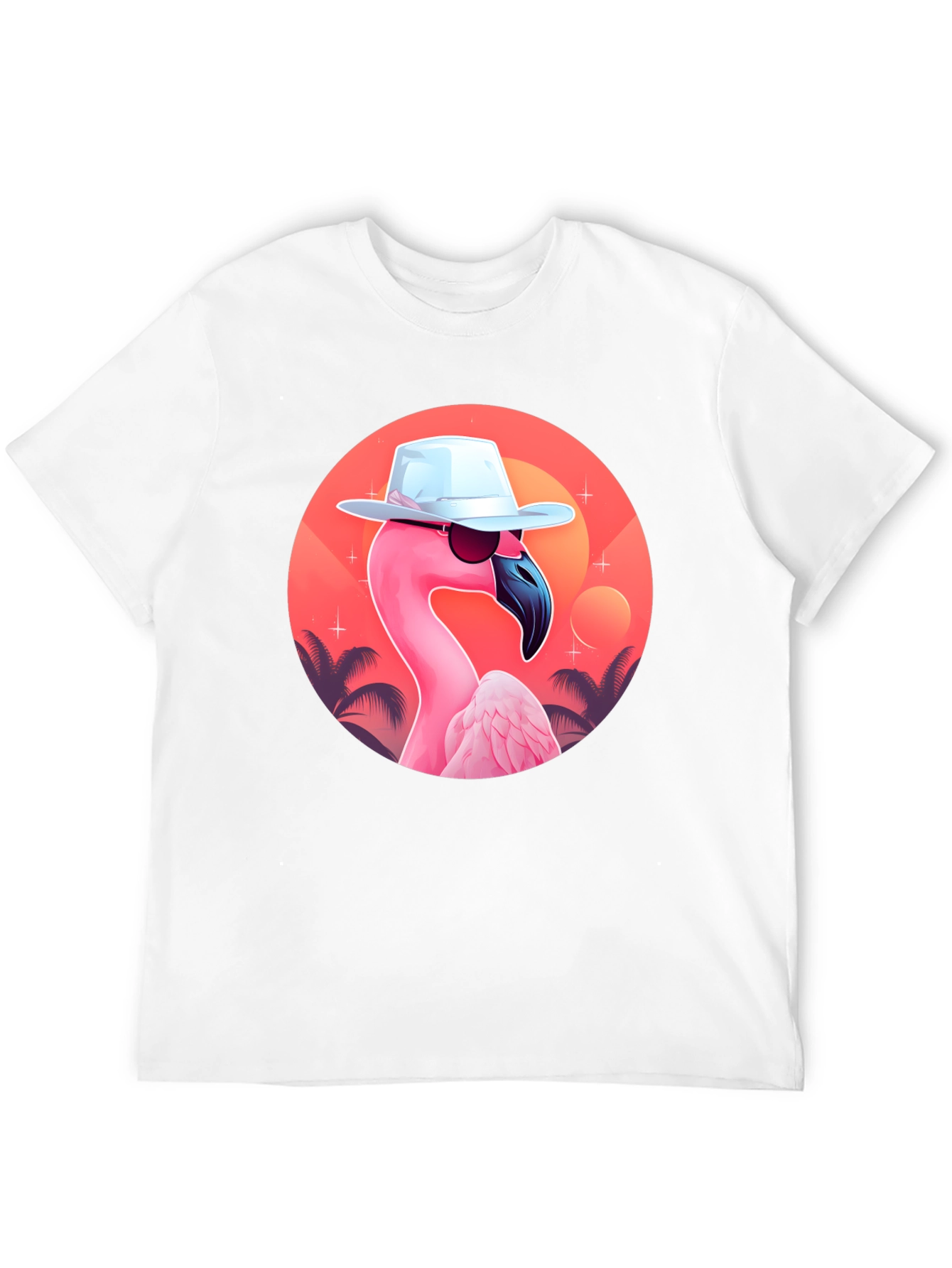 Cool Flamingo Graphic Tee