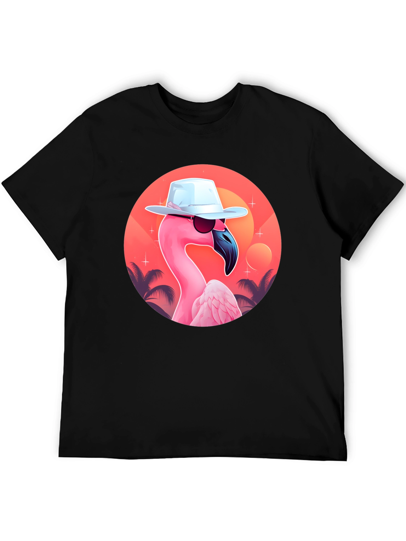 Cool Flamingo Graphic Tee