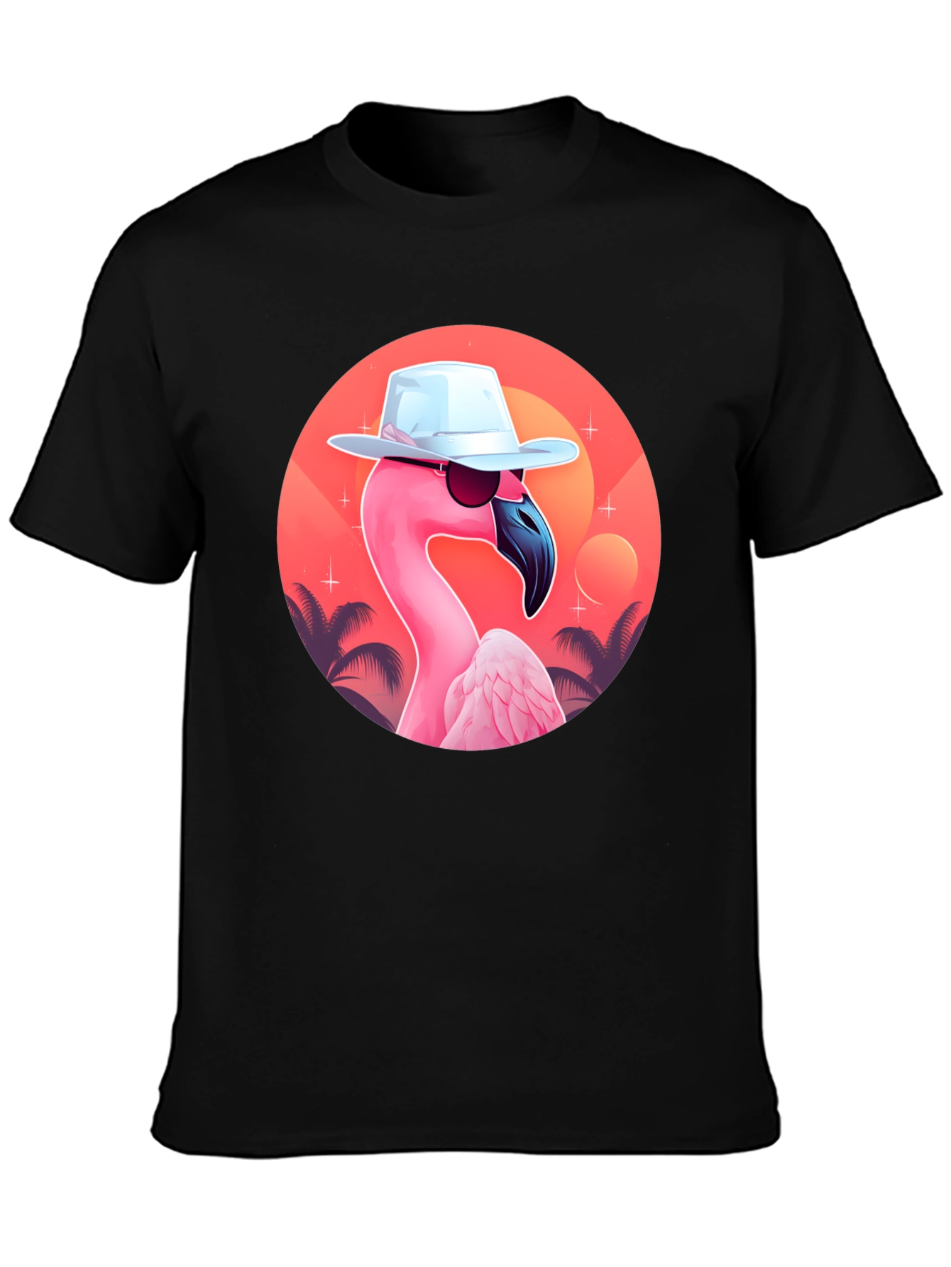Cool Flamingo Graphic Tee