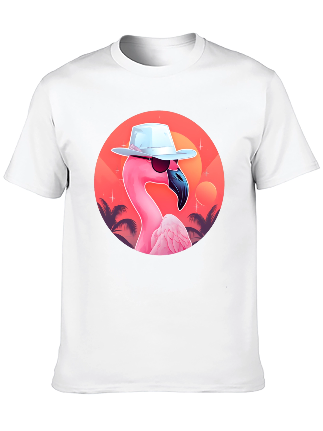 Cool Flamingo Graphic Tee